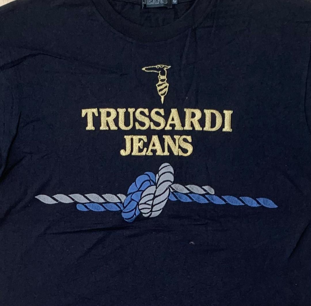 Trussardi × Vintage vintage tee D - 28 trussardi jeans Size US L / EU 52-54 / 3 - 2 Thumbnail