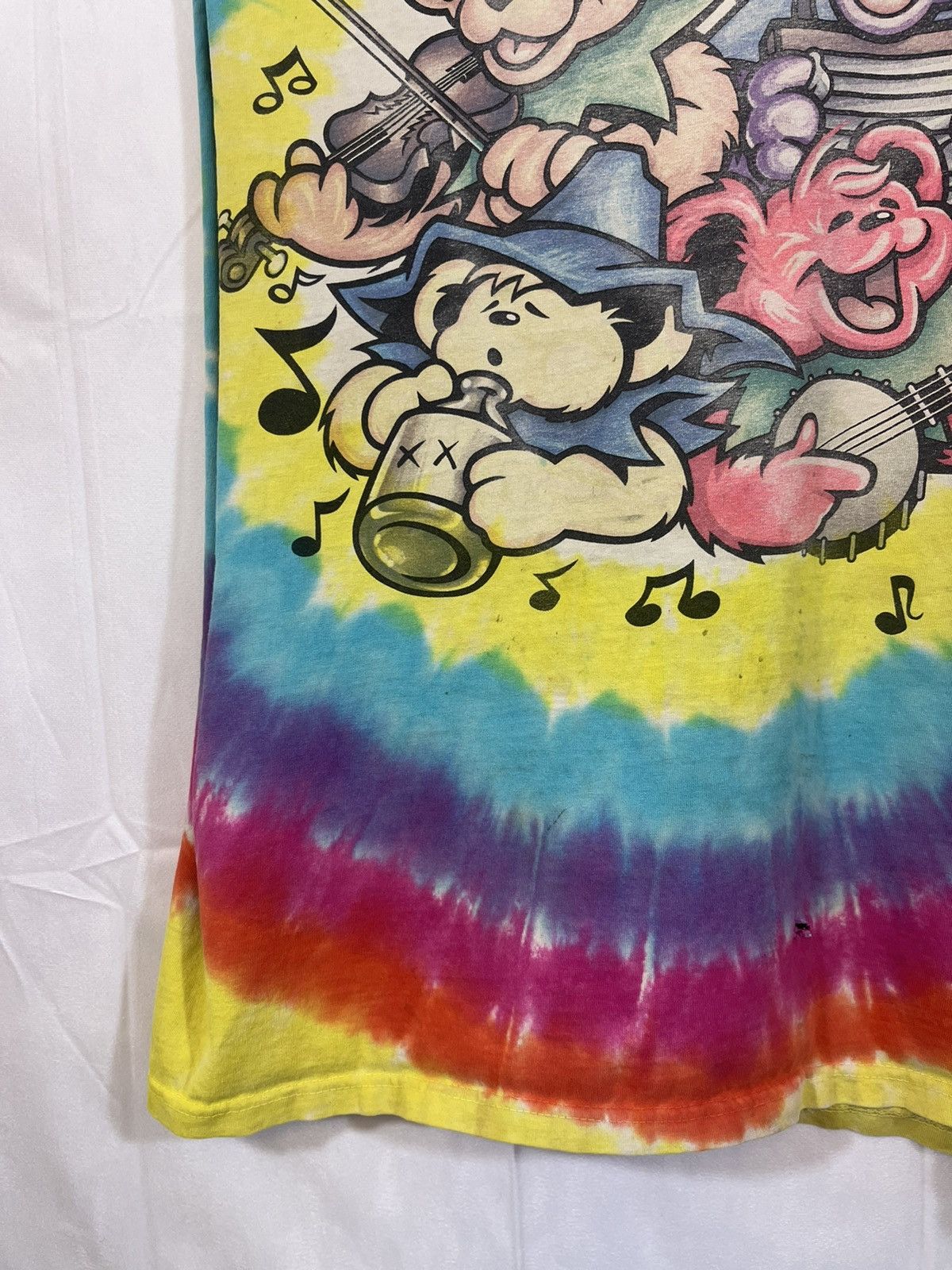 Band Tees Thrashed Grateful Dead Band Faded Sleeveless Band Tee Size US L / EU 52-54 / 3 - 9 Thumbnail