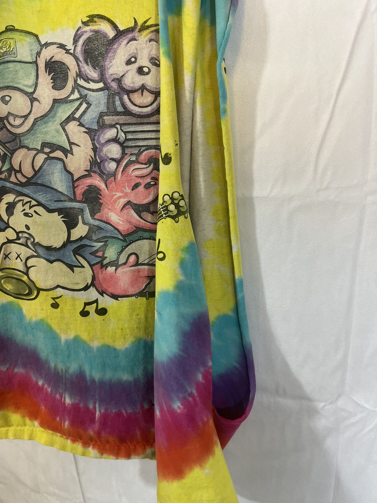 Band Tees Thrashed Grateful Dead Band Faded Sleeveless Band Tee Size US L / EU 52-54 / 3 - 11 Thumbnail