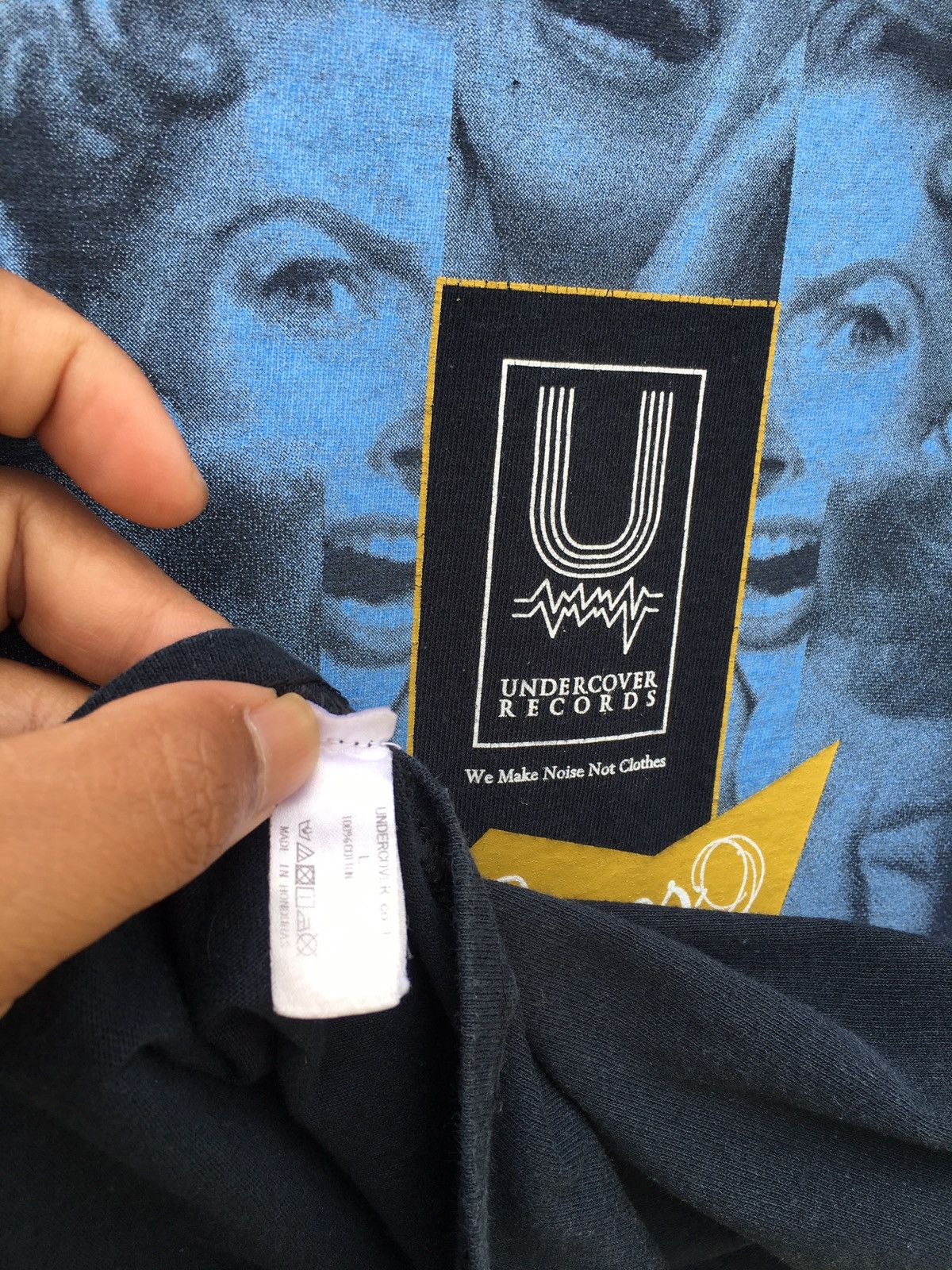Jun Takahashi Rarest Undercover x Marilyn Monroe Print Tshirt Size US L / EU 52-54 / 3 - 11 Thumbnail