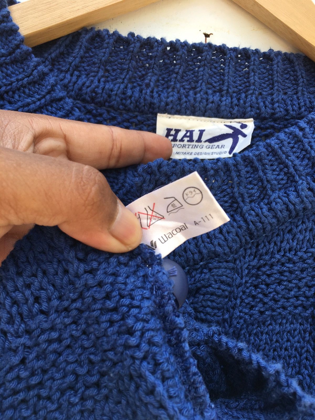 Hai Sporting Gear Vintage Hai Sporting Gear Issey Miyake Knitted Sweater Size US M / EU 48-50 / 2 - 10 Thumbnail