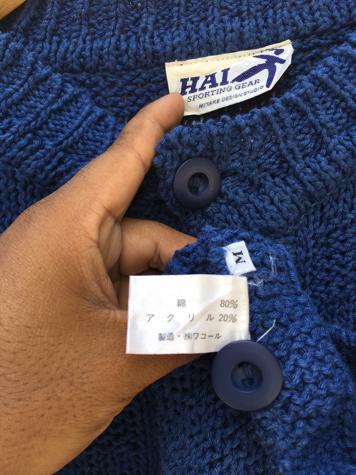 Hai Sporting Gear Vintage Hai Sporting Gear Issey Miyake Knitted Sweater Size US M / EU 48-50 / 2 - 9 Thumbnail