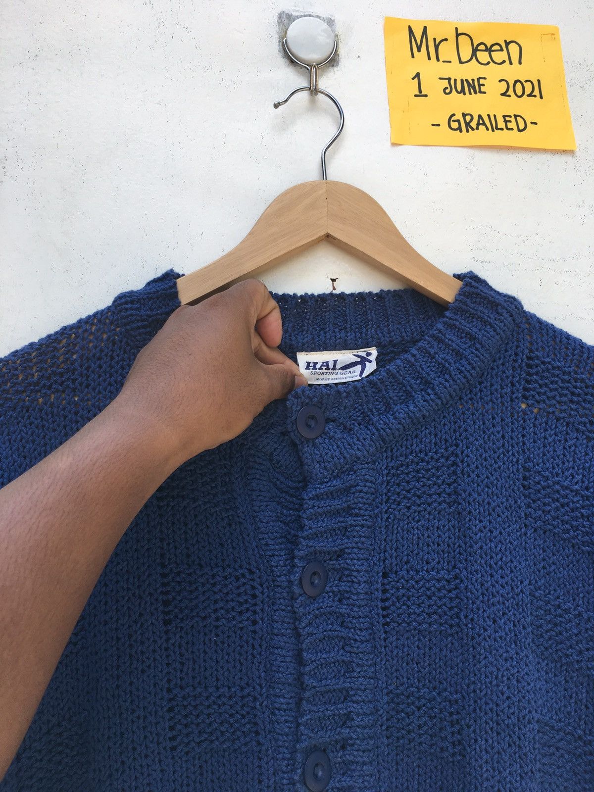 Hai Sporting Gear Vintage Hai Sporting Gear Issey Miyake Knitted Sweater Size US M / EU 48-50 / 2 - 6 Thumbnail