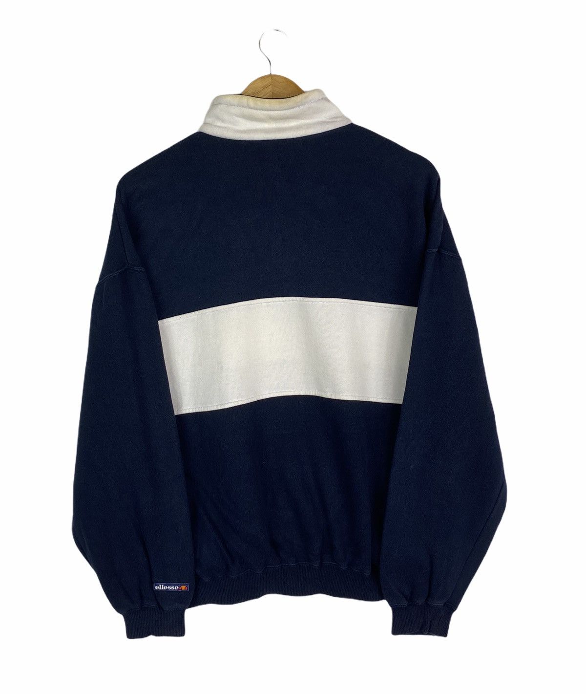 Ellesse × Vintage ELLESSE INTERNATIONAL BIG LOGO SWEATSHIRT PULLOVER Size US M / EU 48-50 / 2 - 2 Thumbnail