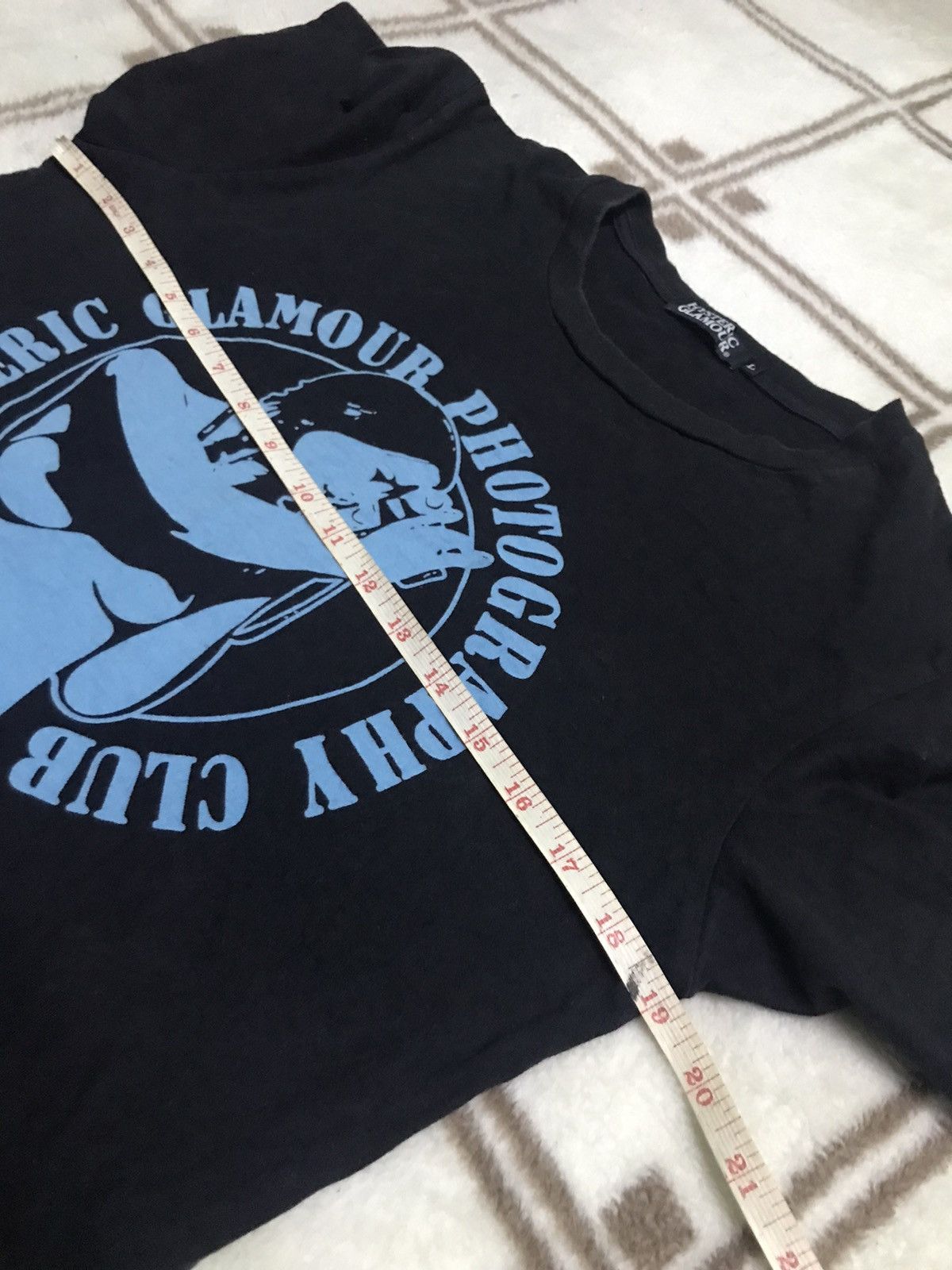 Hysteric Glamour Hysteric glamour distressed tee Size US L / EU 52-54 / 3 - 6 Thumbnail