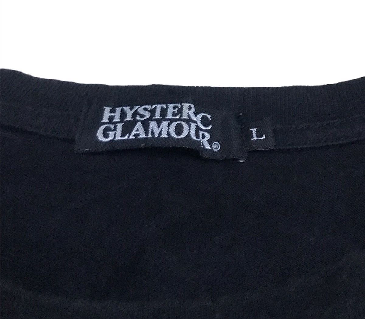 Hysteric Glamour Hysteric glamour distressed tee Size US L / EU 52-54 / 3 - 4 Thumbnail