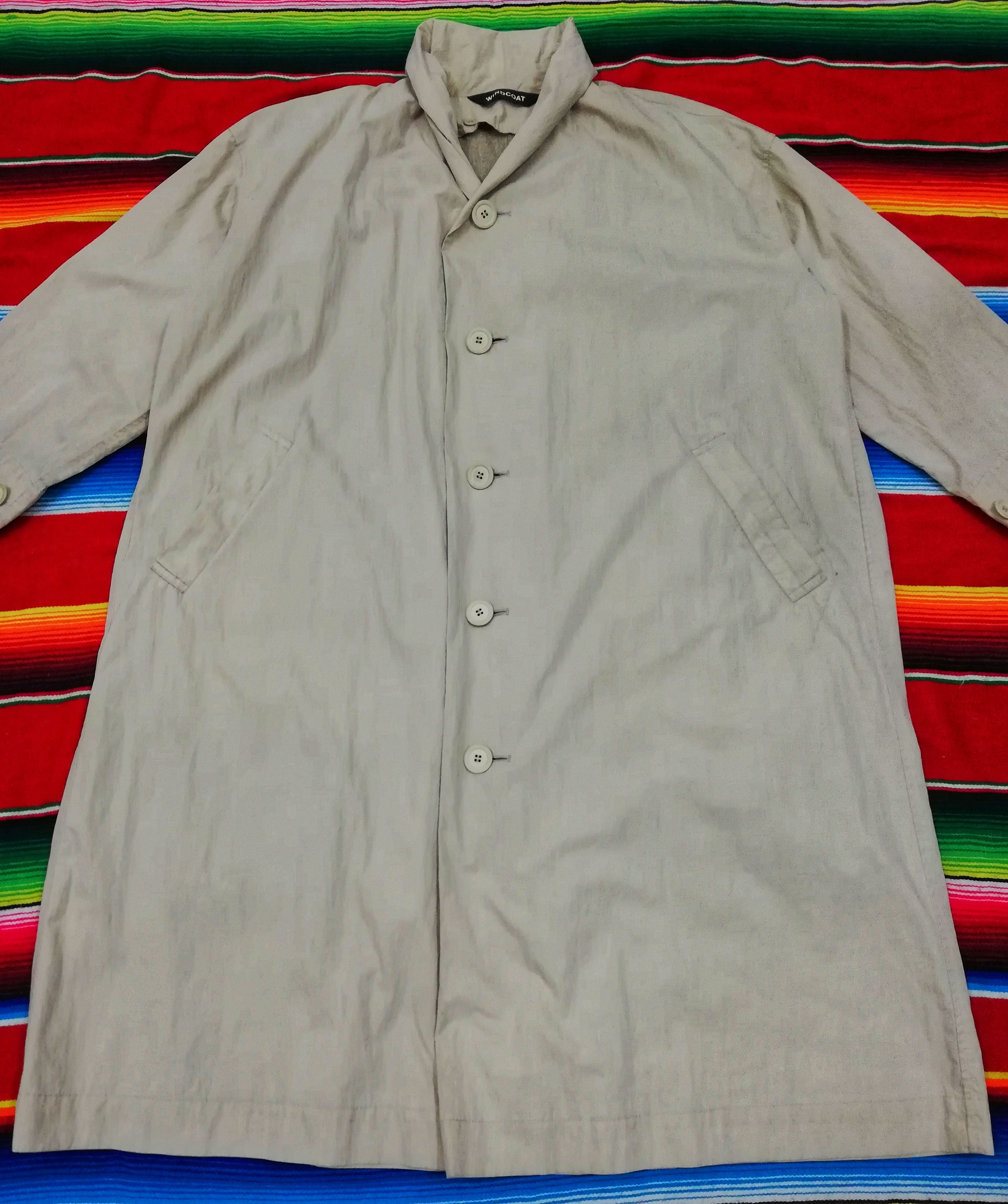 Issey Miyake 🔥Archival Windcoat By Issey Miyake Oversized Trenchcoat🔥 Size US L / EU 52-54 / 3 - 2 Thumbnail