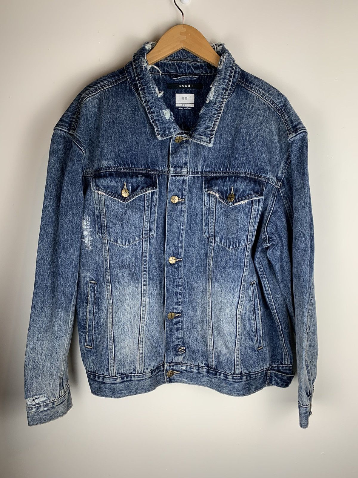 Ksubi Ksubi denim jean jacket Size US XXL / EU 58 / 5 - 1 Thumbnail