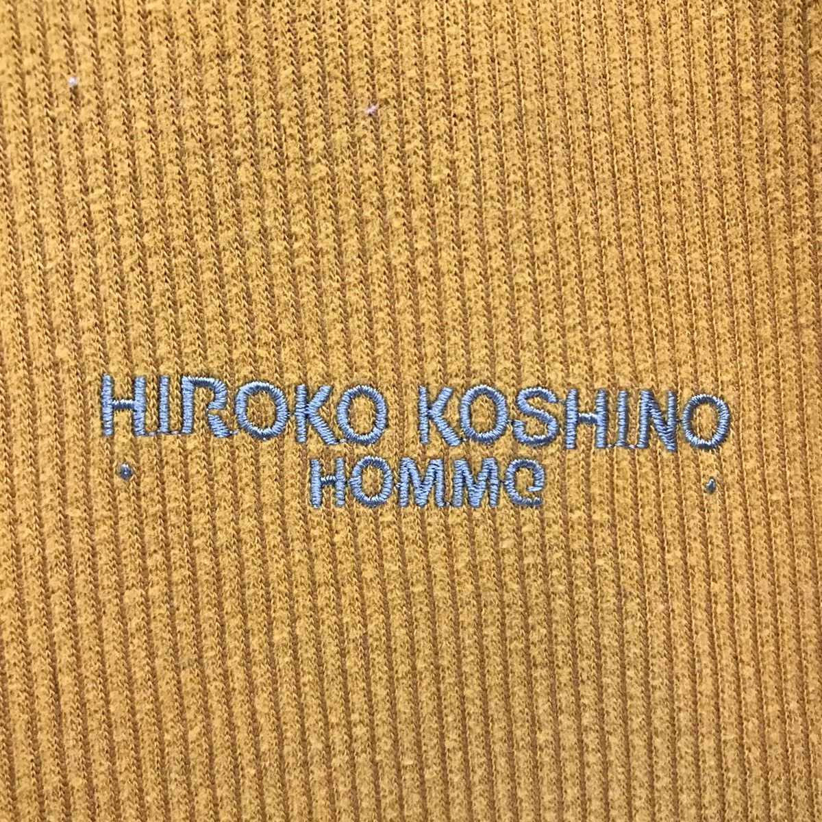 Hiroko Koshino Homme × Japanese Brand Vintage Hiroko Koshino Homme Small Logo Sweatshirt Size US XL / EU 56 / 4 - 3 Thumbnail