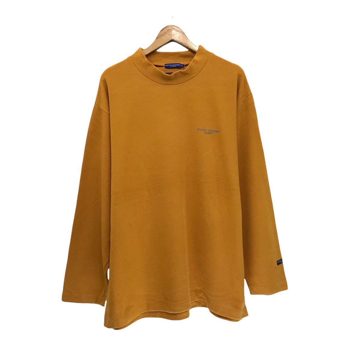 Hiroko Koshino Homme × Japanese Brand Vintage Hiroko Koshino Homme Small Logo Sweatshirt Size US XL / EU 56 / 4 - 1 Thumbnail