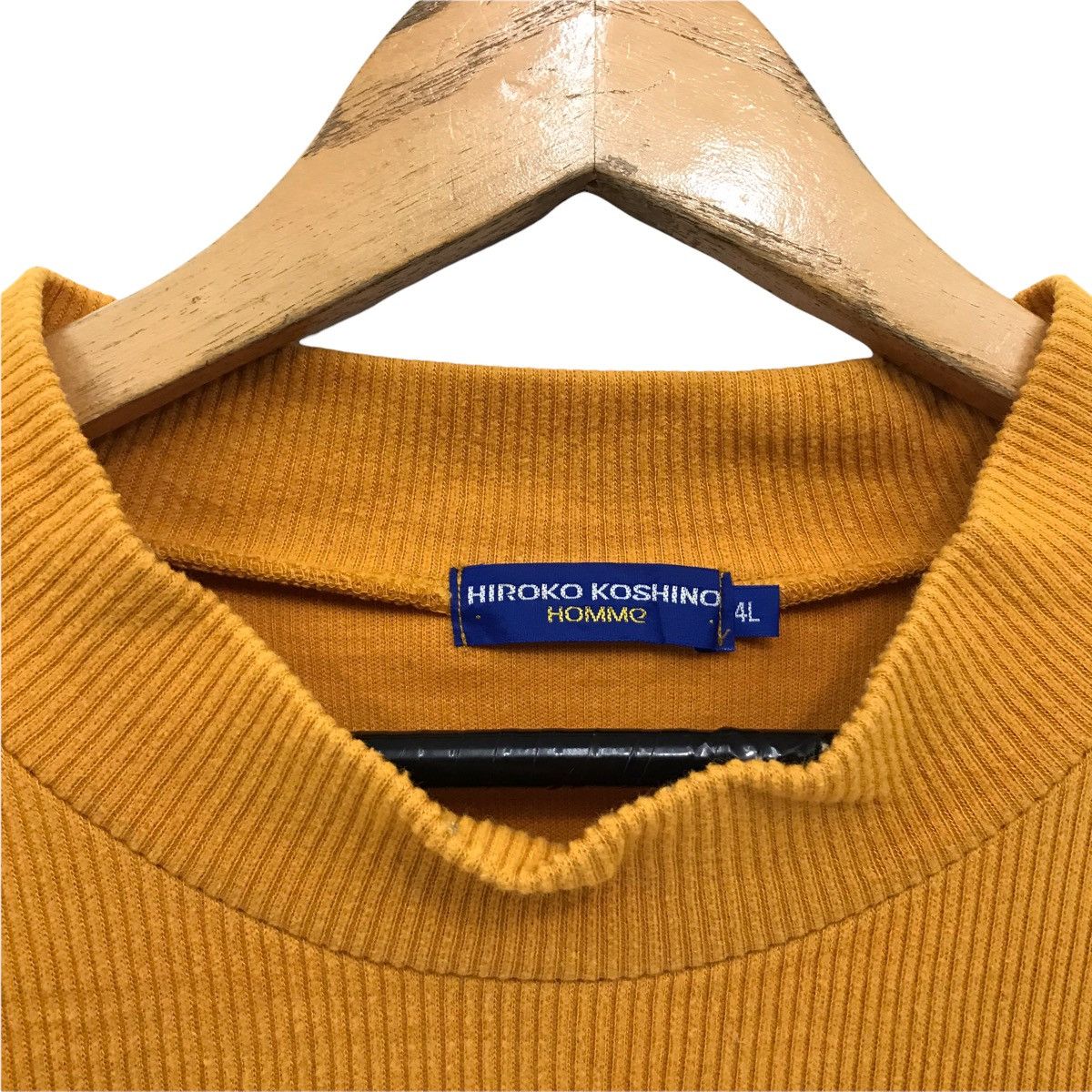 Hiroko Koshino Homme × Japanese Brand Vintage Hiroko Koshino Homme Small Logo Sweatshirt Size US XL / EU 56 / 4 - 7 Thumbnail