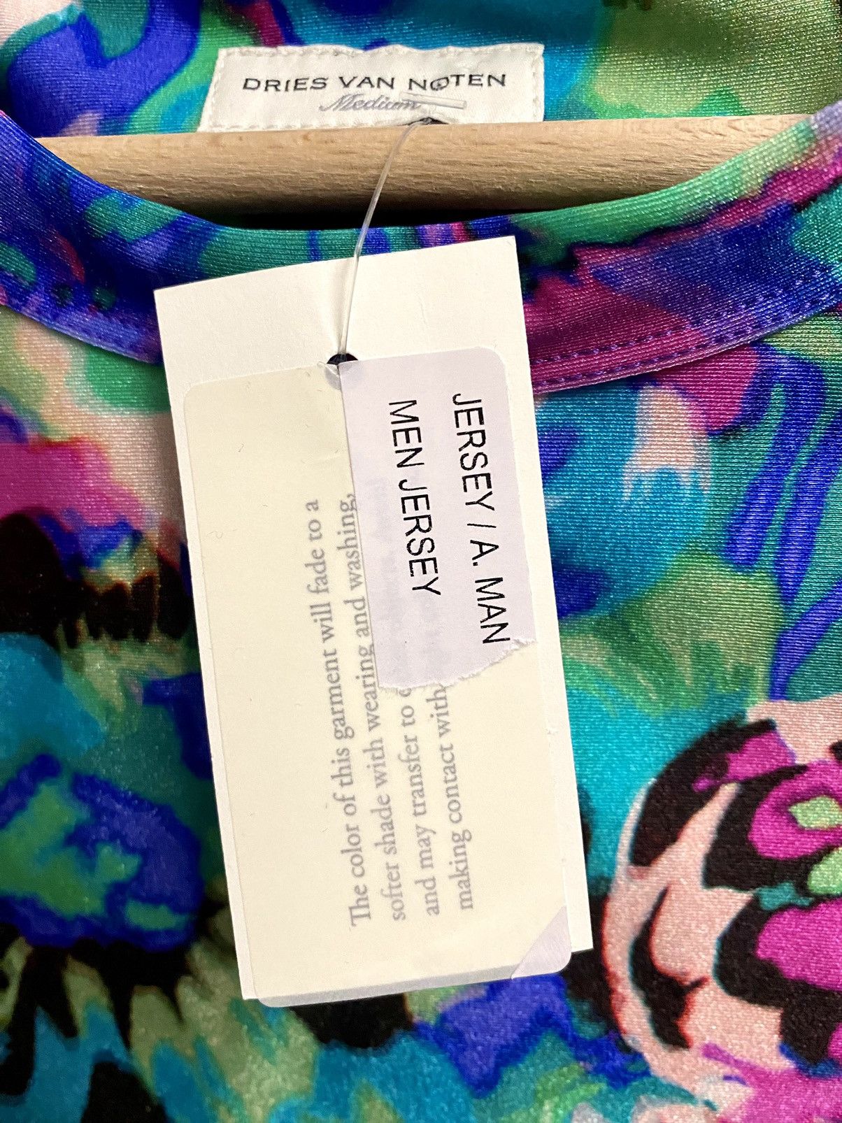 Dries Van Noten Dries van noten abstract floral print top M Size US M / EU 48-50 / 2 - 3 Thumbnail