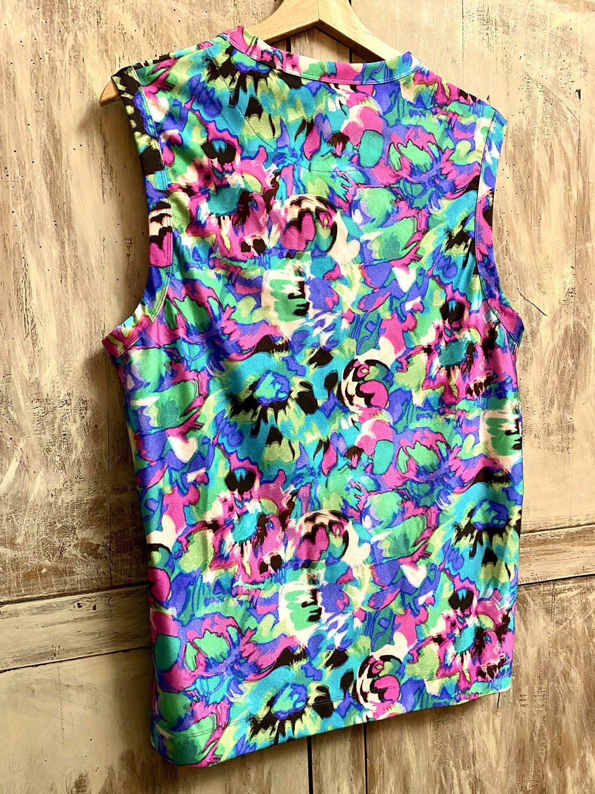 Dries Van Noten Dries van noten abstract floral print top M Size US M / EU 48-50 / 2 - 7 Thumbnail