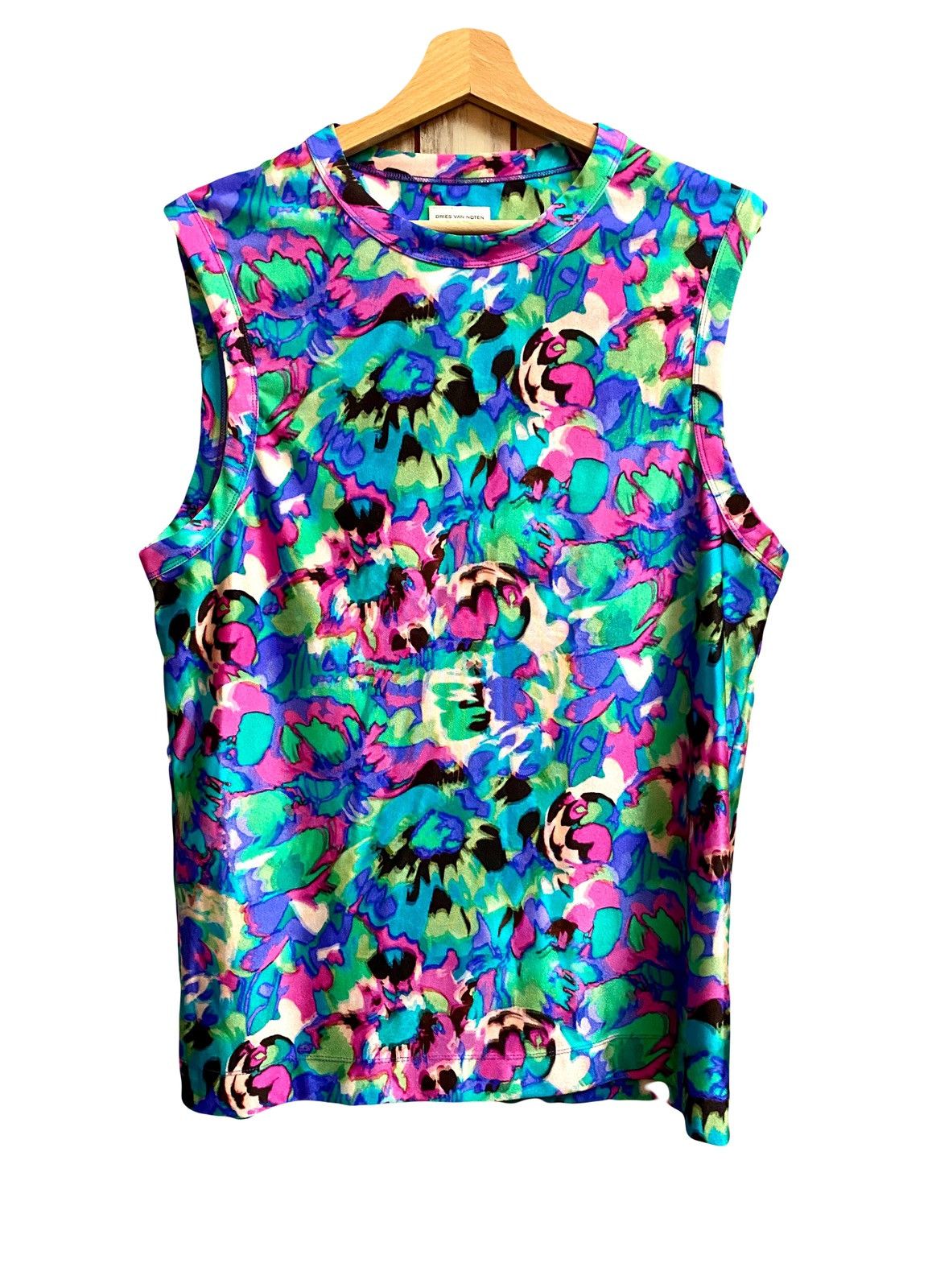 Dries Van Noten Dries van noten abstract floral print top M Size US M / EU 48-50 / 2 - 1 Thumbnail