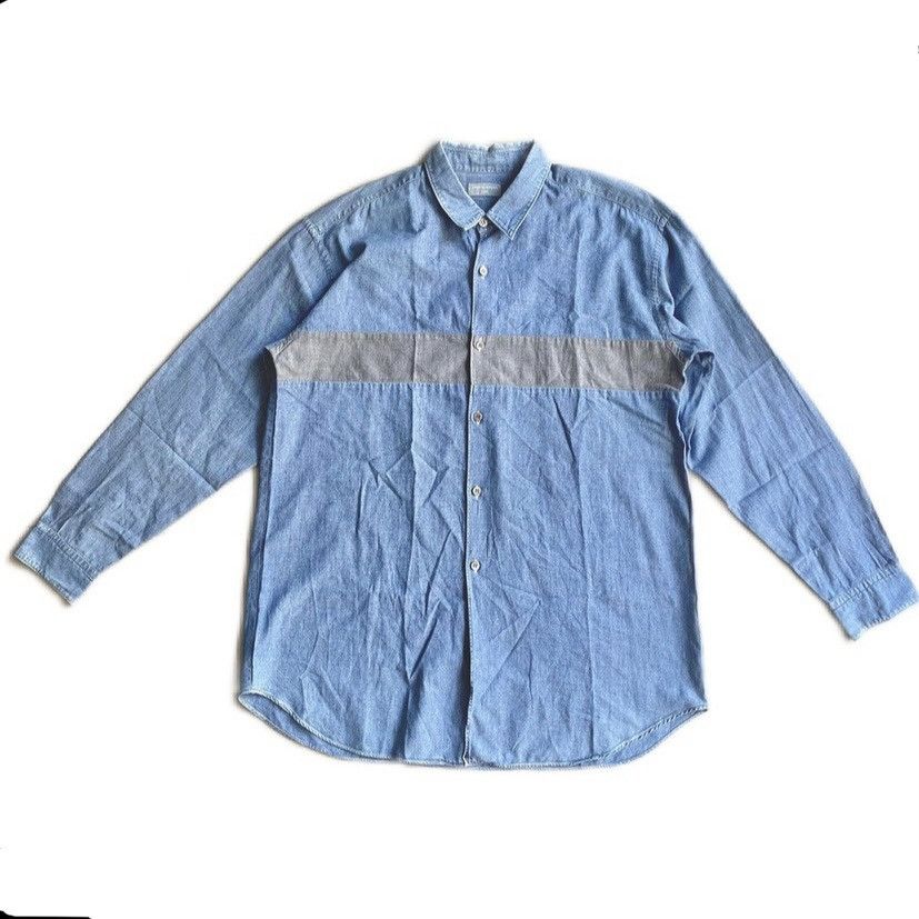 Comme des Garcons Set Vintage 1996 Strips Shirt And Pants Size US 34 / EU 50 - 3 Thumbnail