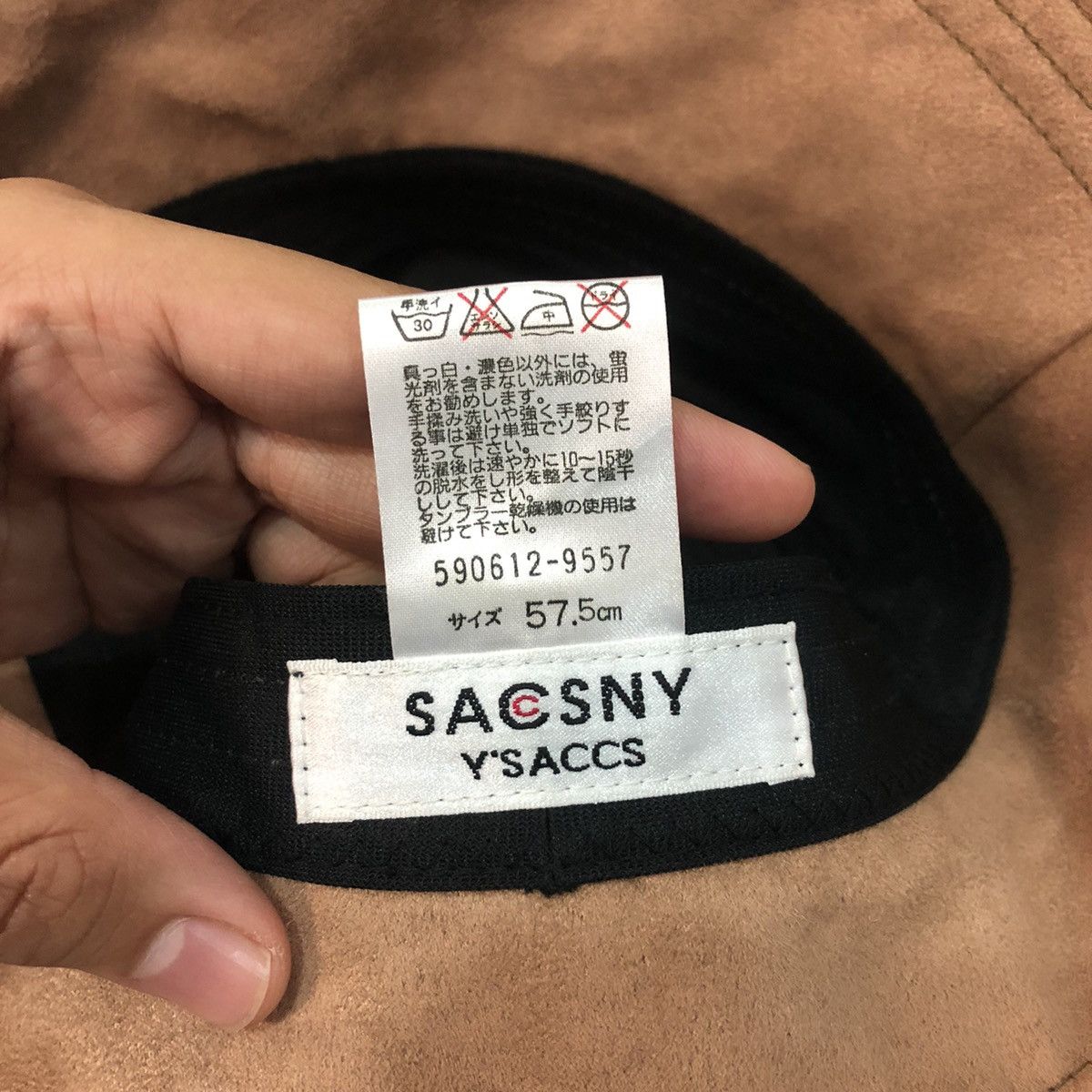 Japanese Brand × Y's for Men × Yohji Yamamoto YOHJI YAMAMOTO By SACSNY Y’SACCS BUCKET HAT Size ONE SIZE - 7 Thumbnail