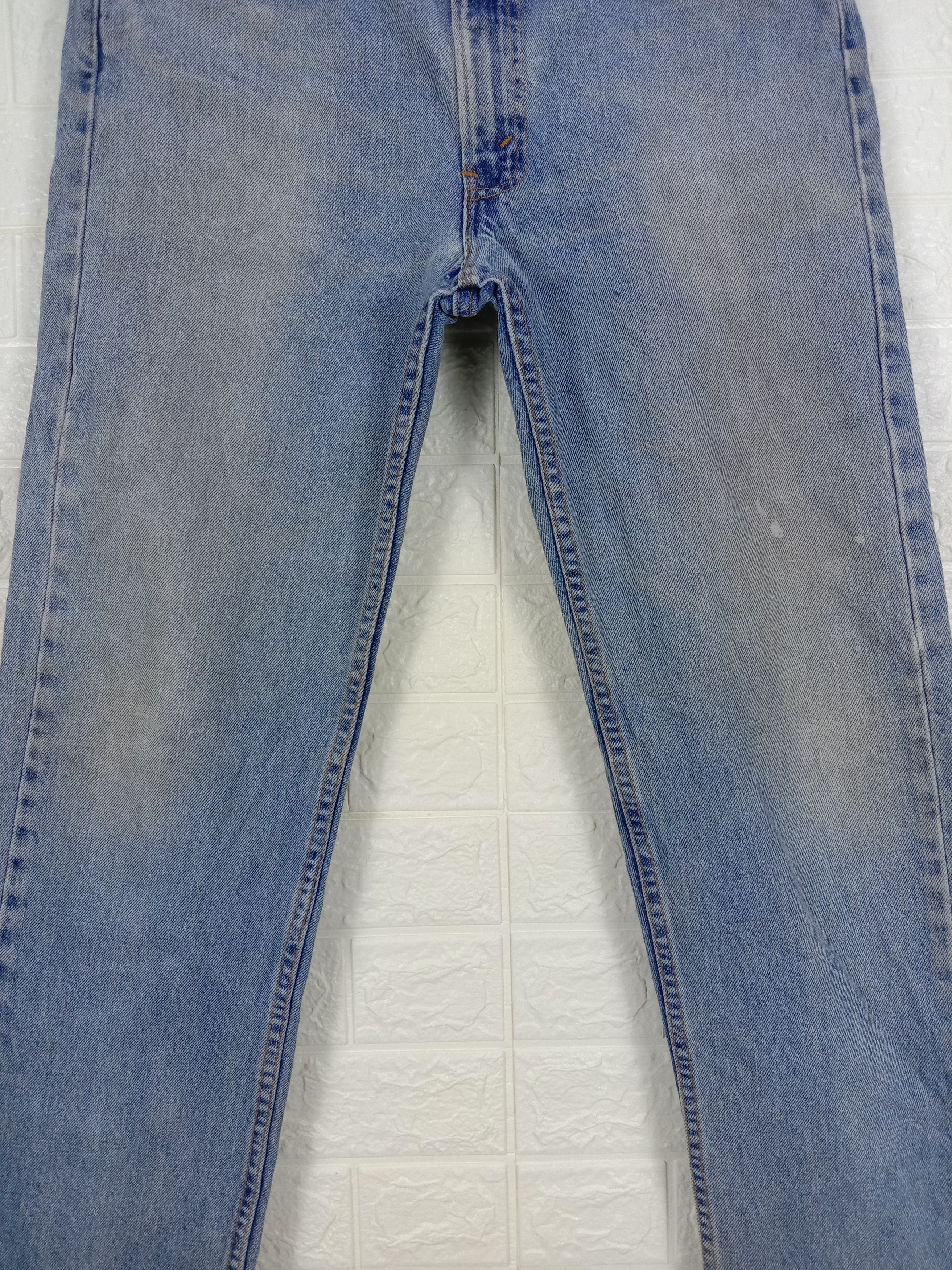 Levi's Vintage 90s Levi's 505 Jeans Light Wash Regular Fit Denim Size US 33 - 3 Thumbnail
