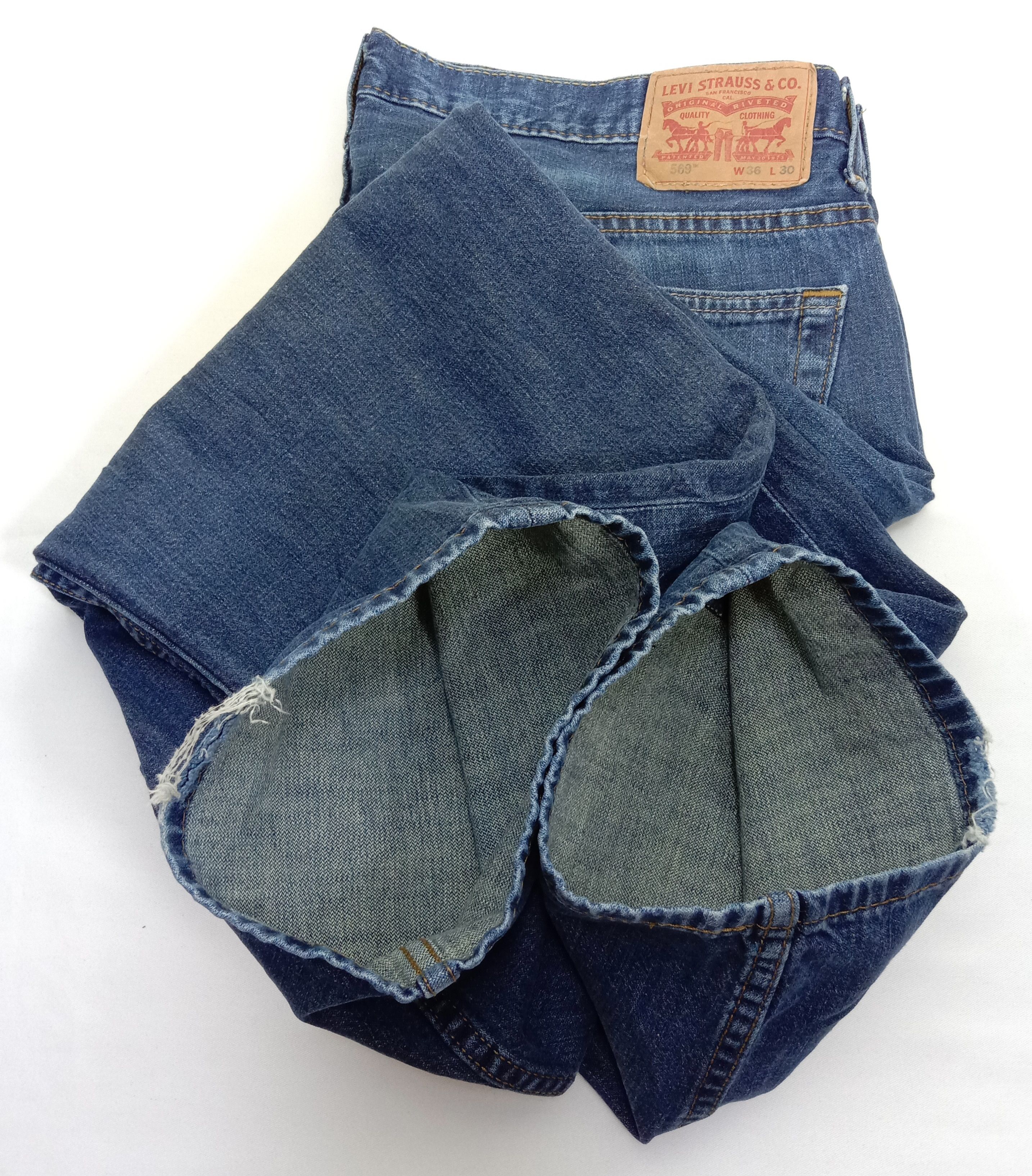 Levi's Vintage Levi's 569 Jeans Earth Tone Loose Straight Denim Size US 36 / EU 52 - 18 Thumbnail