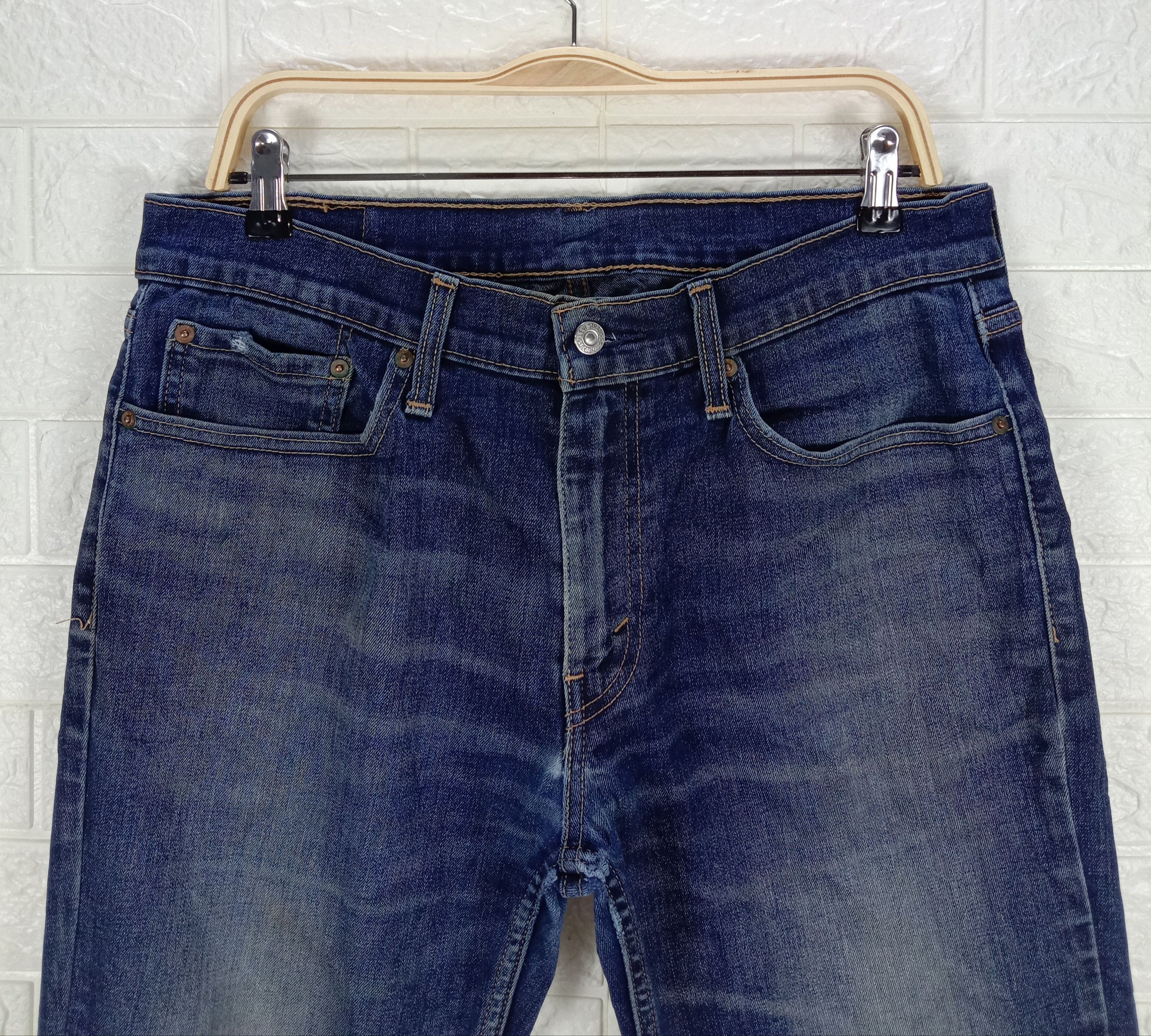 Levi's Vintage Levi's 511 Slim Jeans Earth Tone Denim Size US 34 / EU 50 - 2 Thumbnail