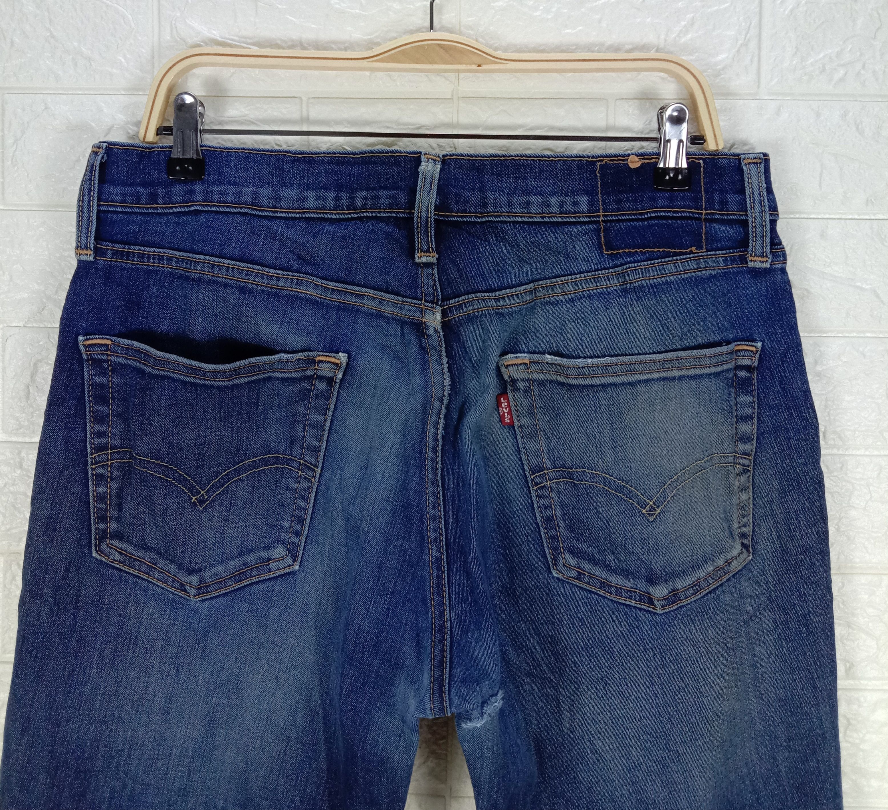 Levi's Vintage Levi's 511 Slim Jeans Earth Tone Denim Size US 34 / EU 50 - 6 Thumbnail