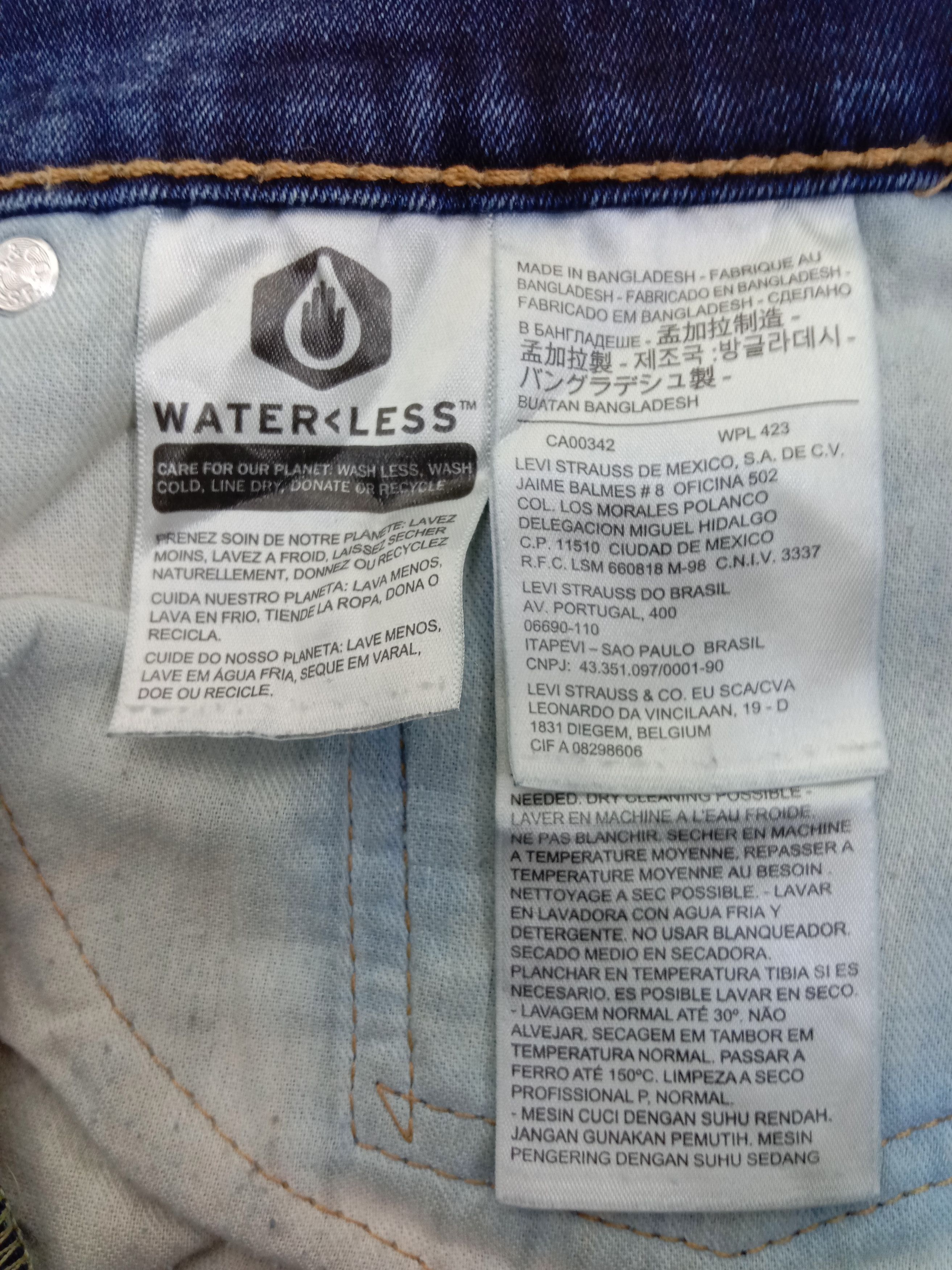 Levi's Vintage Levi's 511 Slim Jeans Earth Tone Denim Size US 34 / EU 50 - 14 Thumbnail