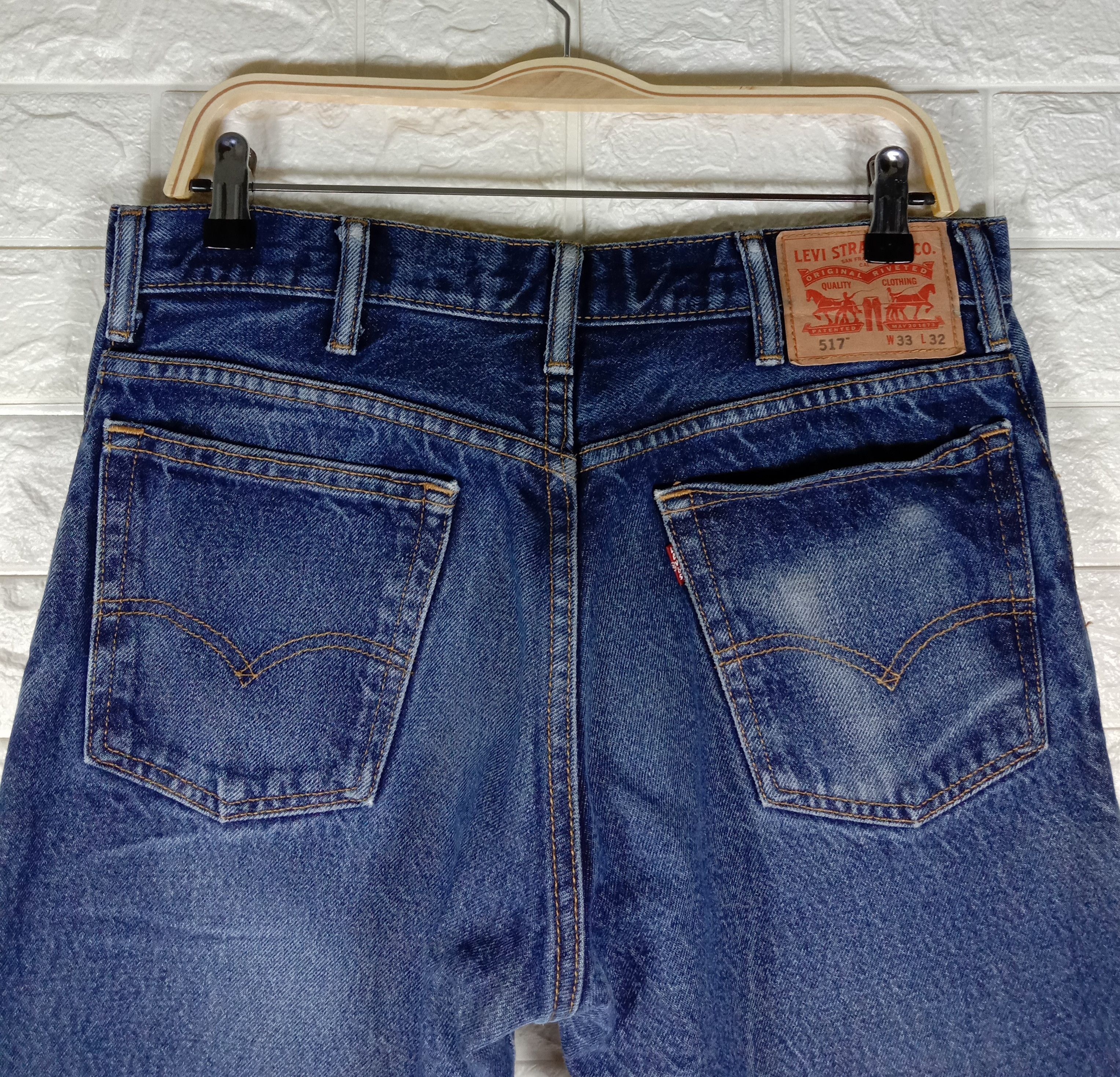 Levi's Vintage Levi's 517 Flare Jeans Stone Wash Denim Size US 33 - 6 Thumbnail