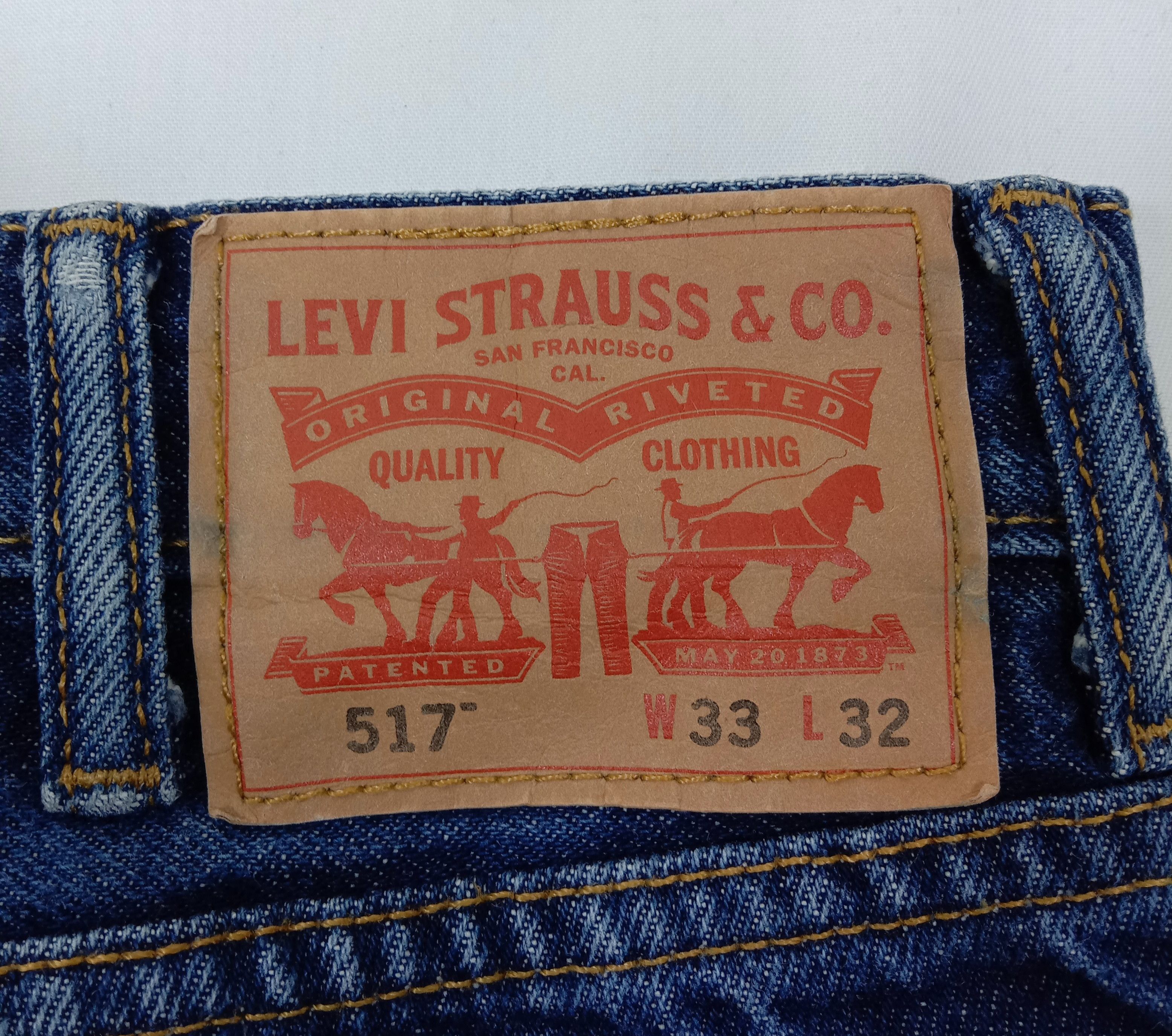 Levi's Vintage Levi's 517 Flare Jeans Stone Wash Denim Size US 33 - 15 Thumbnail
