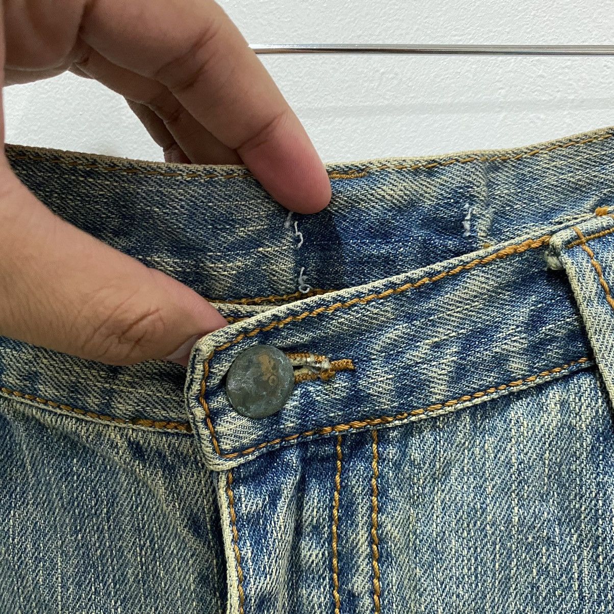 Japanese Brand × Vintage Distressed Patchwork Repaired Denim Jeans Kapital Style Size US 34 / EU 50 - 5 Thumbnail
