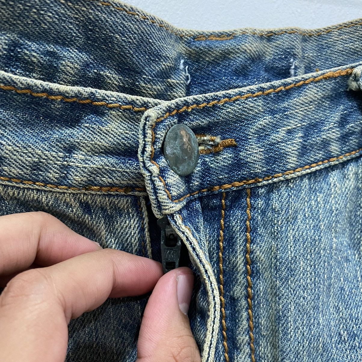 Japanese Brand × Vintage Distressed Patchwork Repaired Denim Jeans Kapital Style Size US 34 / EU 50 - 6 Thumbnail