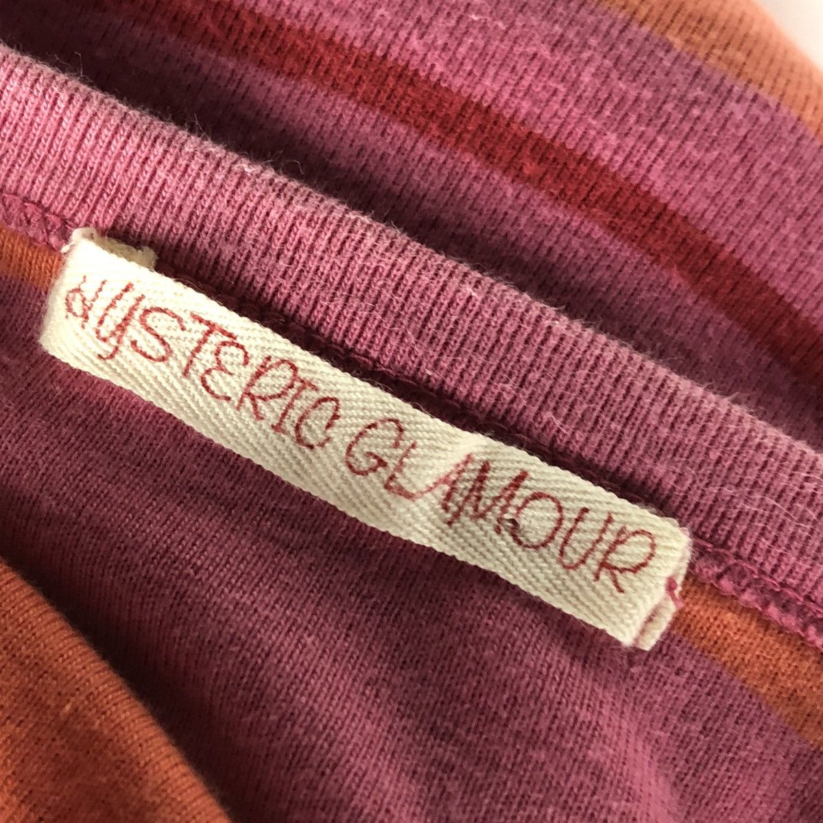 Hysteric Glamour Vintage Hysteric Glamour Striped Tshirt Size XS / US 0-2 / IT 36-38 - 6 Thumbnail