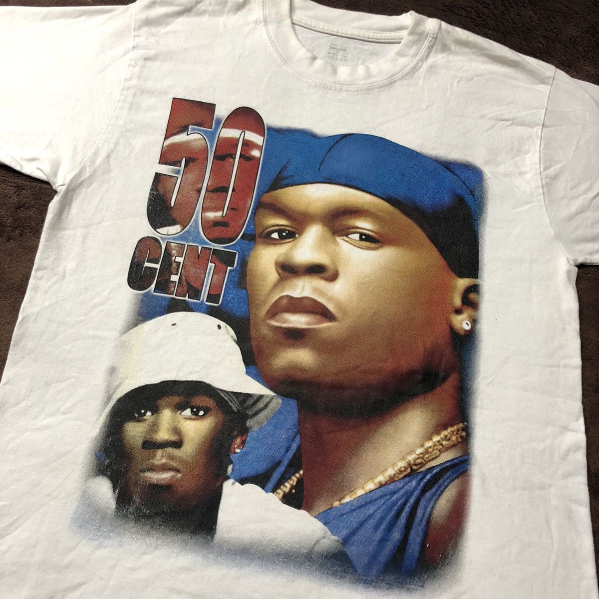 Band Tees Vintage Bootleg 50 Cent T Shirt Size US S / EU 44-46 / 1 - 1 Thumbnail