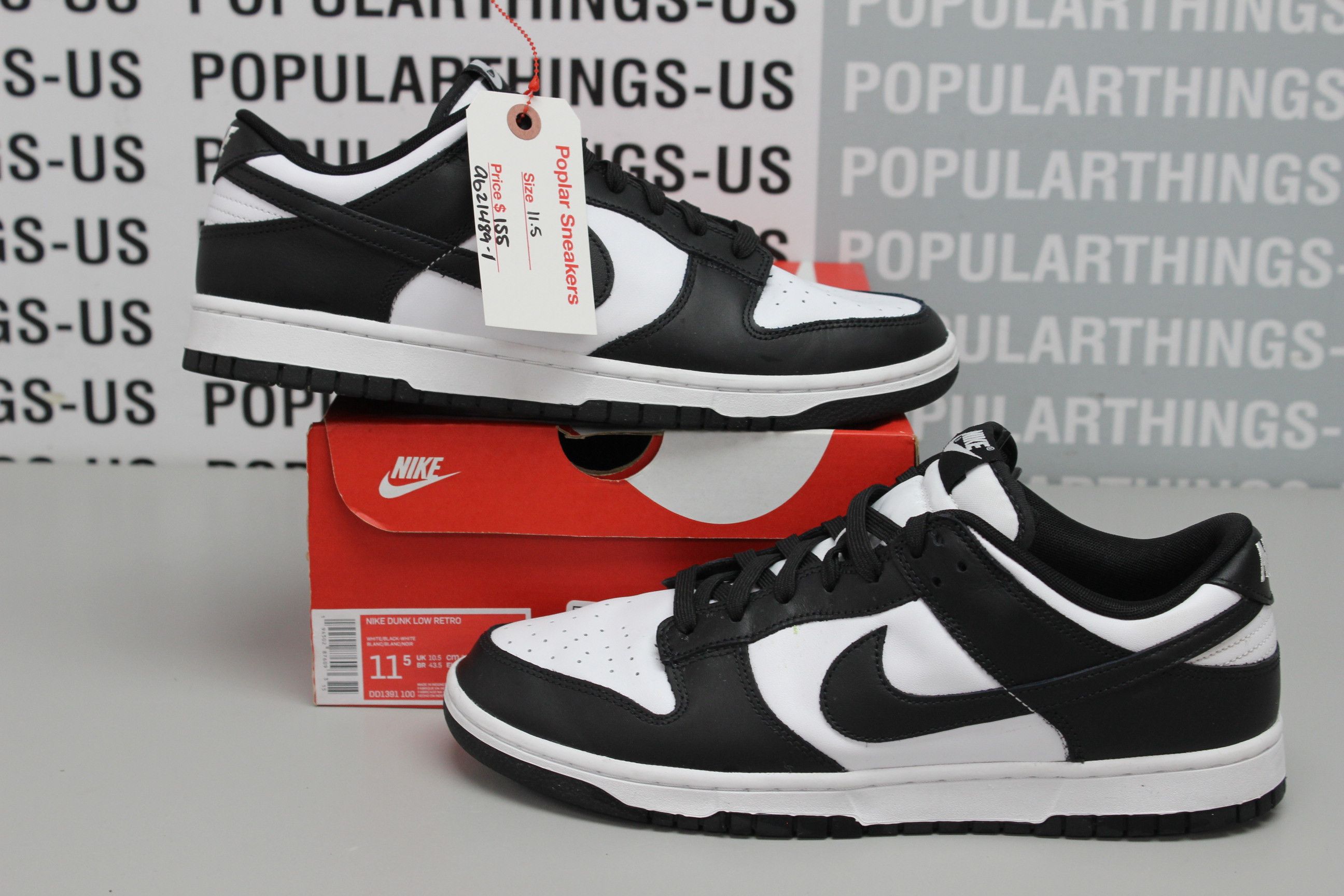 dunk low panda retro