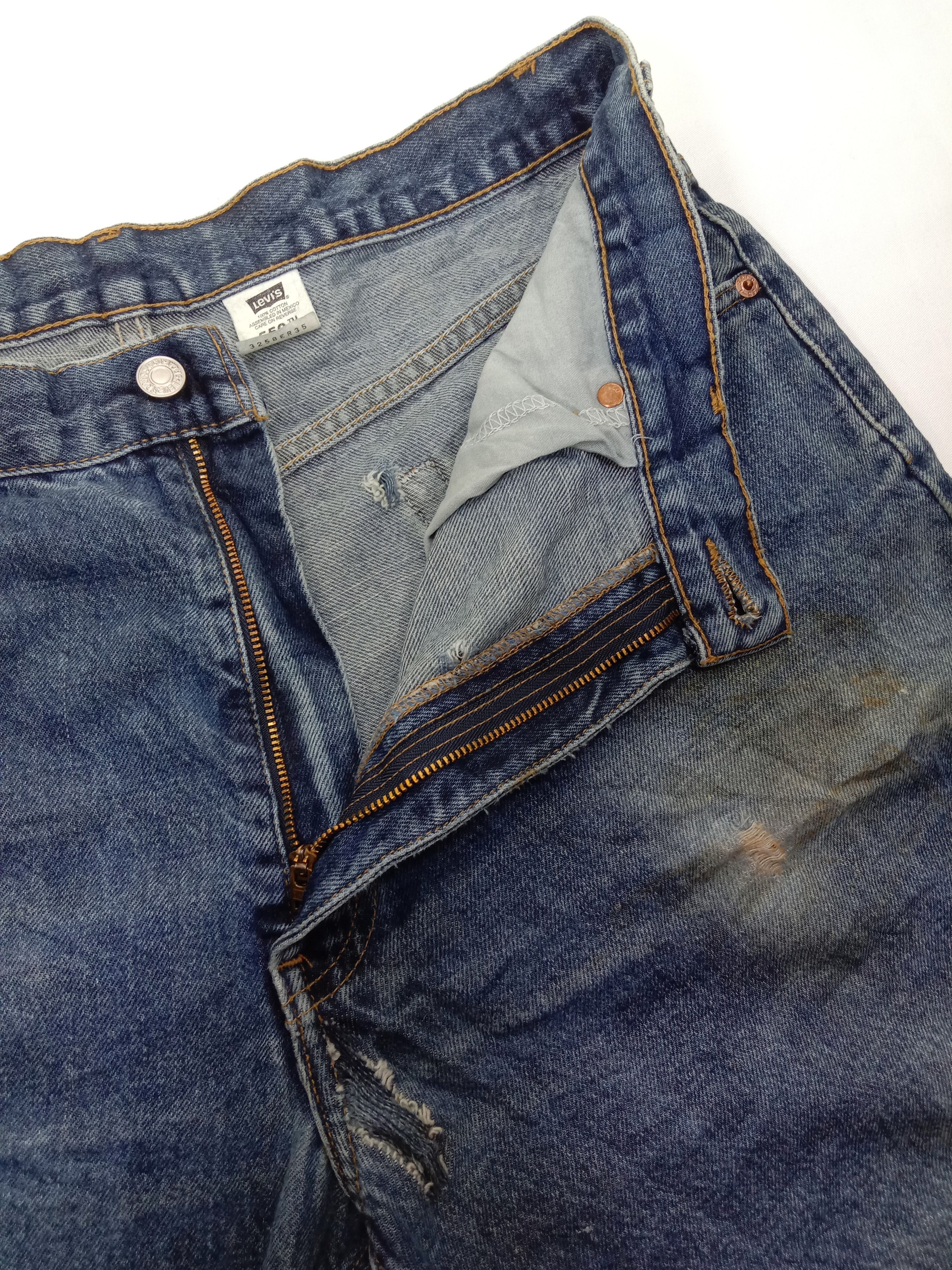 Levi's Vintage 90s Levi's 550 Jeans Relaxed Fit Denim Size US 35 - 9 Thumbnail