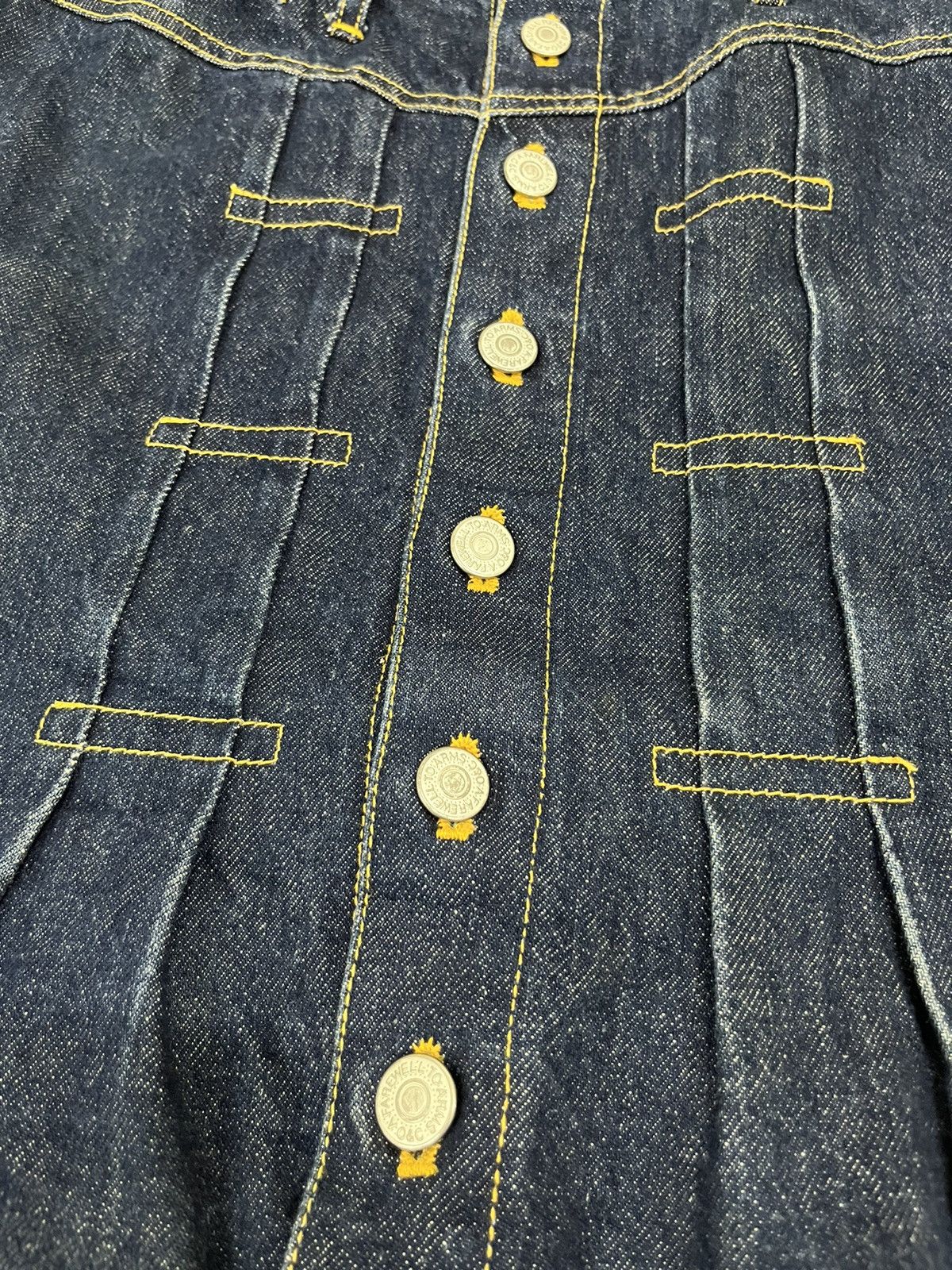 Hysteric Glamour Vintage Ozone Community Denim Skirt Size 27" / US 4 / IT 40 - 3 Thumbnail