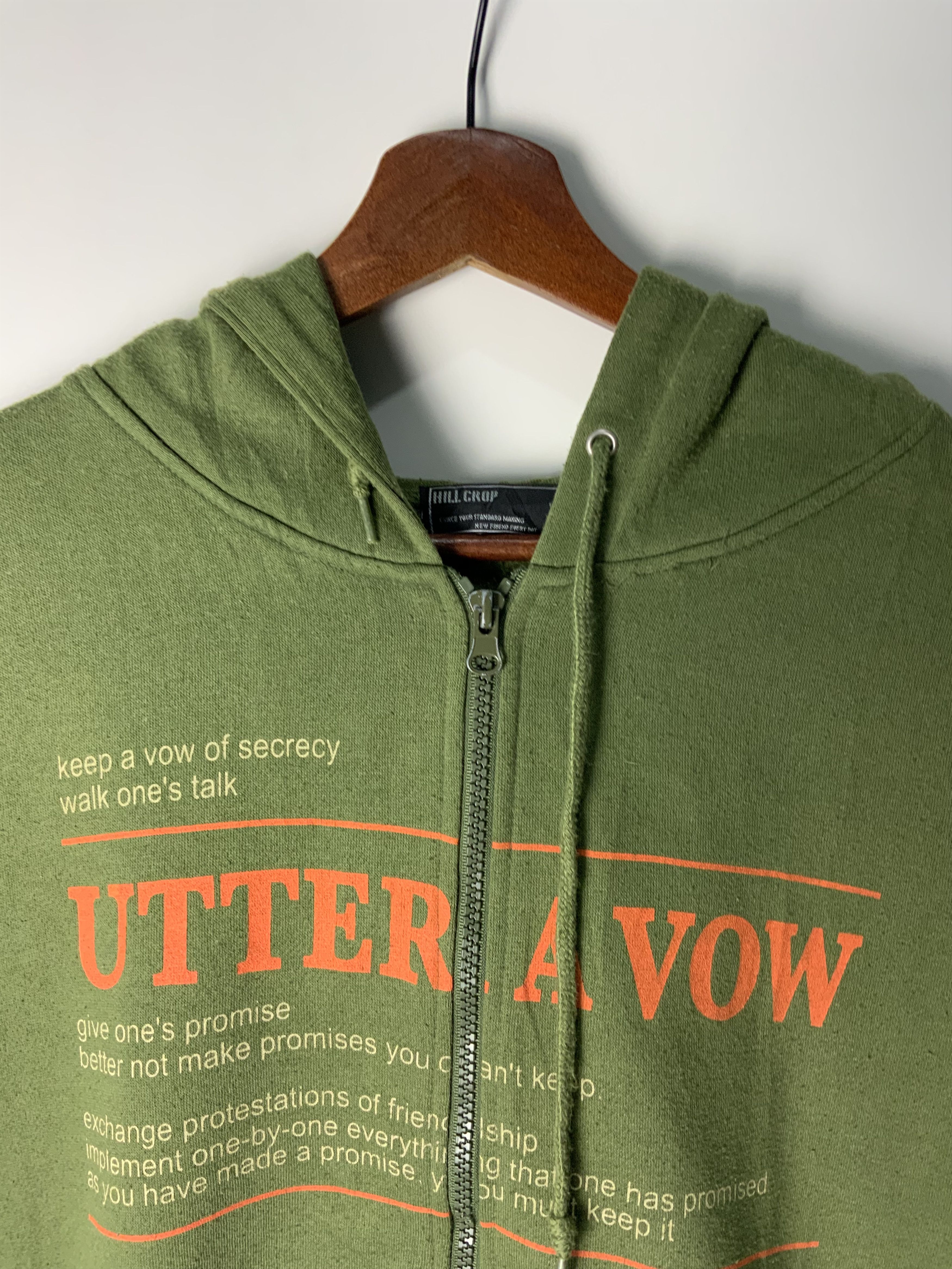 Japanese Brand Hill Crop Utteravon Archival Clothing Hoodie Size US L / EU 52-54 / 3 - 5 Thumbnail