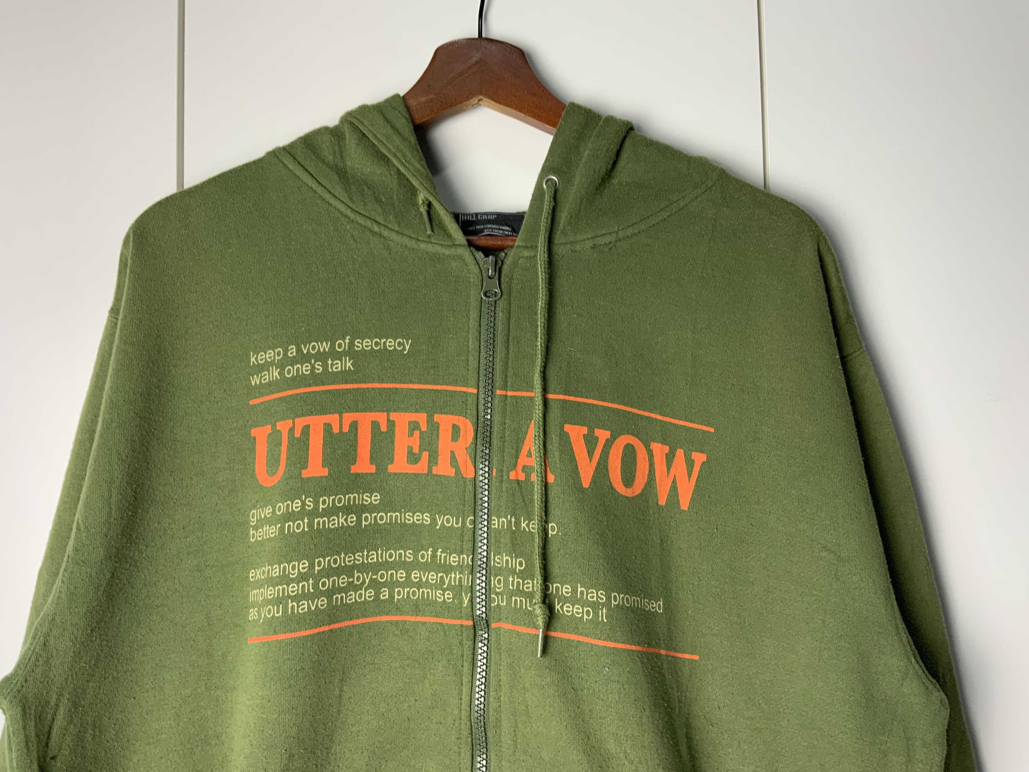 Japanese Brand Hill Crop Utteravon Archival Clothing Hoodie Size US L / EU 52-54 / 3 - 3 Thumbnail
