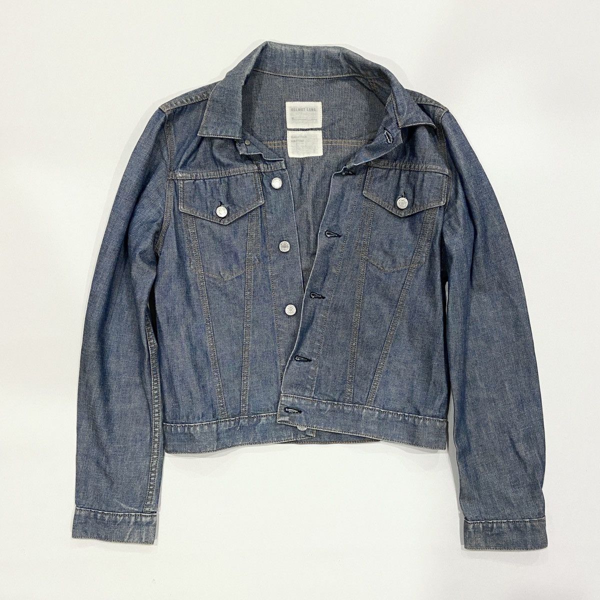 Helmut Lang Helmut Lang Trucker Jacket Size US S / EU 44-46 / 1 - 1 Thumbnail