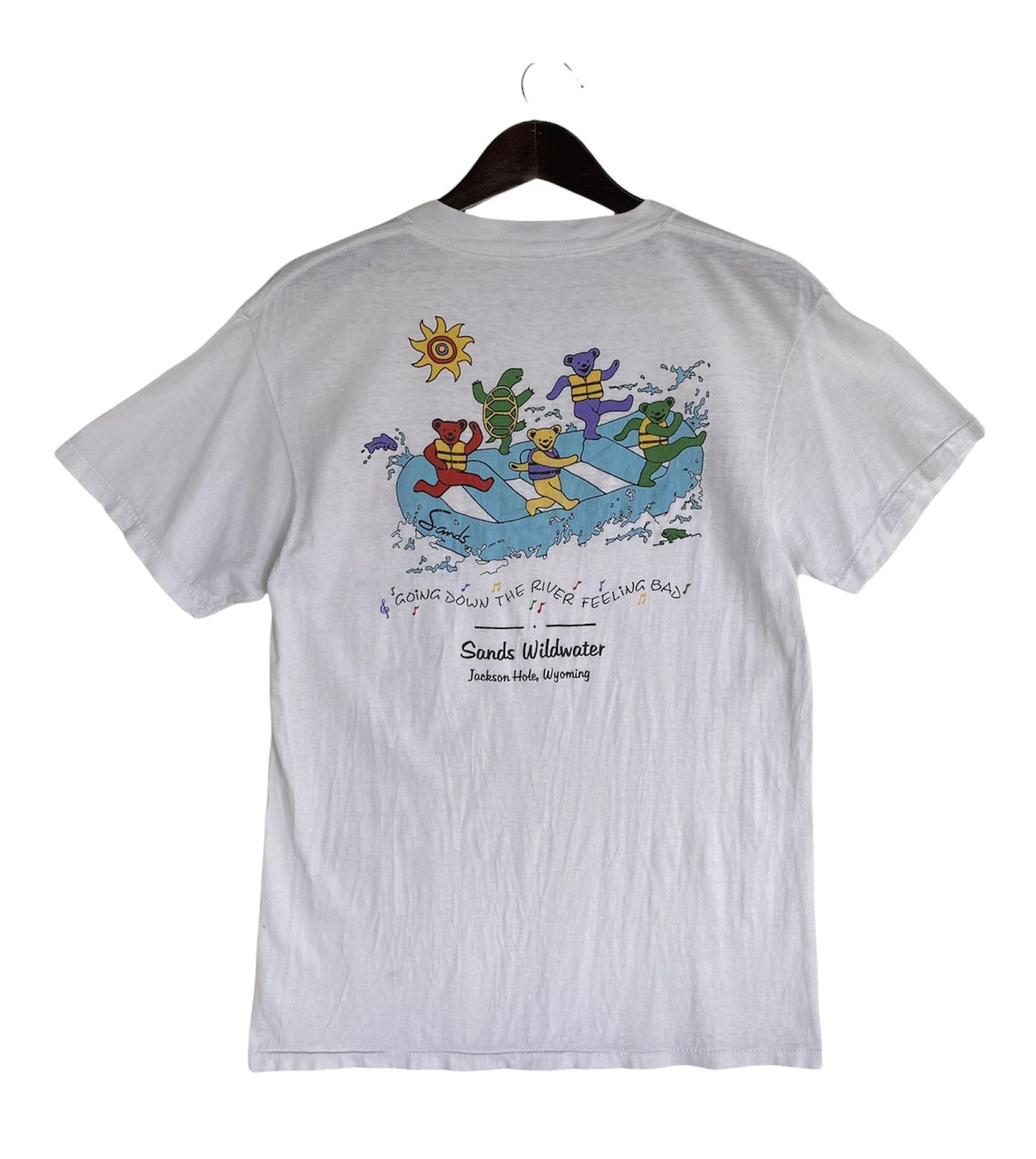 Band Tees VINTAGE GRATEFUL DEAD rock band Sands Wildwater tee shirt Size US S / EU 44-46 / 1 - 1 Thumbnail