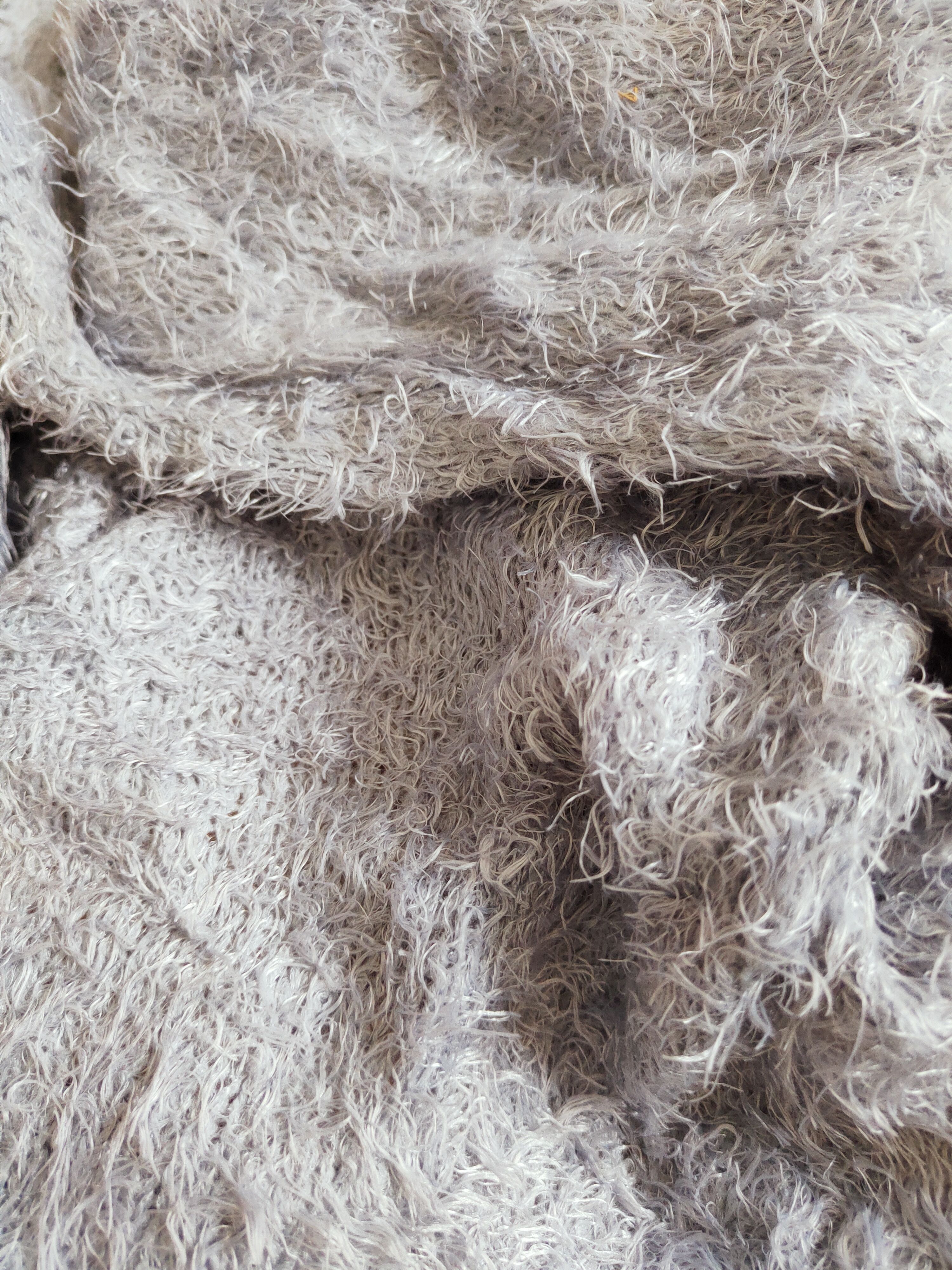 Vintage Earth Music&Ecology Light Blue Mohair Knitwear #S260 Size M / US 6-8 / IT 42-44 - 8 Thumbnail