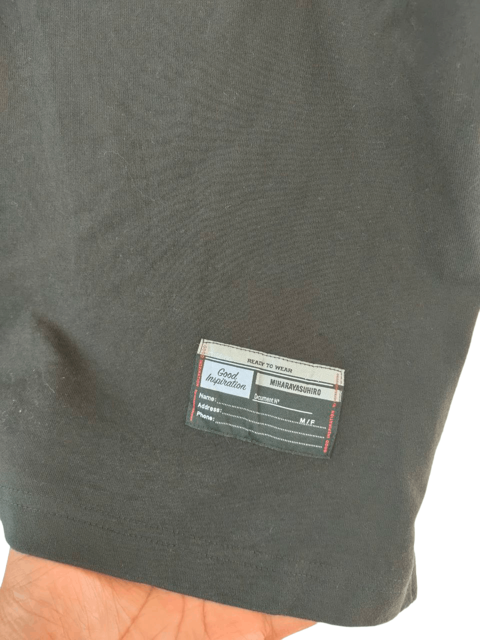 Maison MIHARA YASUHIRO ❎ Miharayasuhiro x GU T Size US XL / EU 56 / 4 - 3 Thumbnail