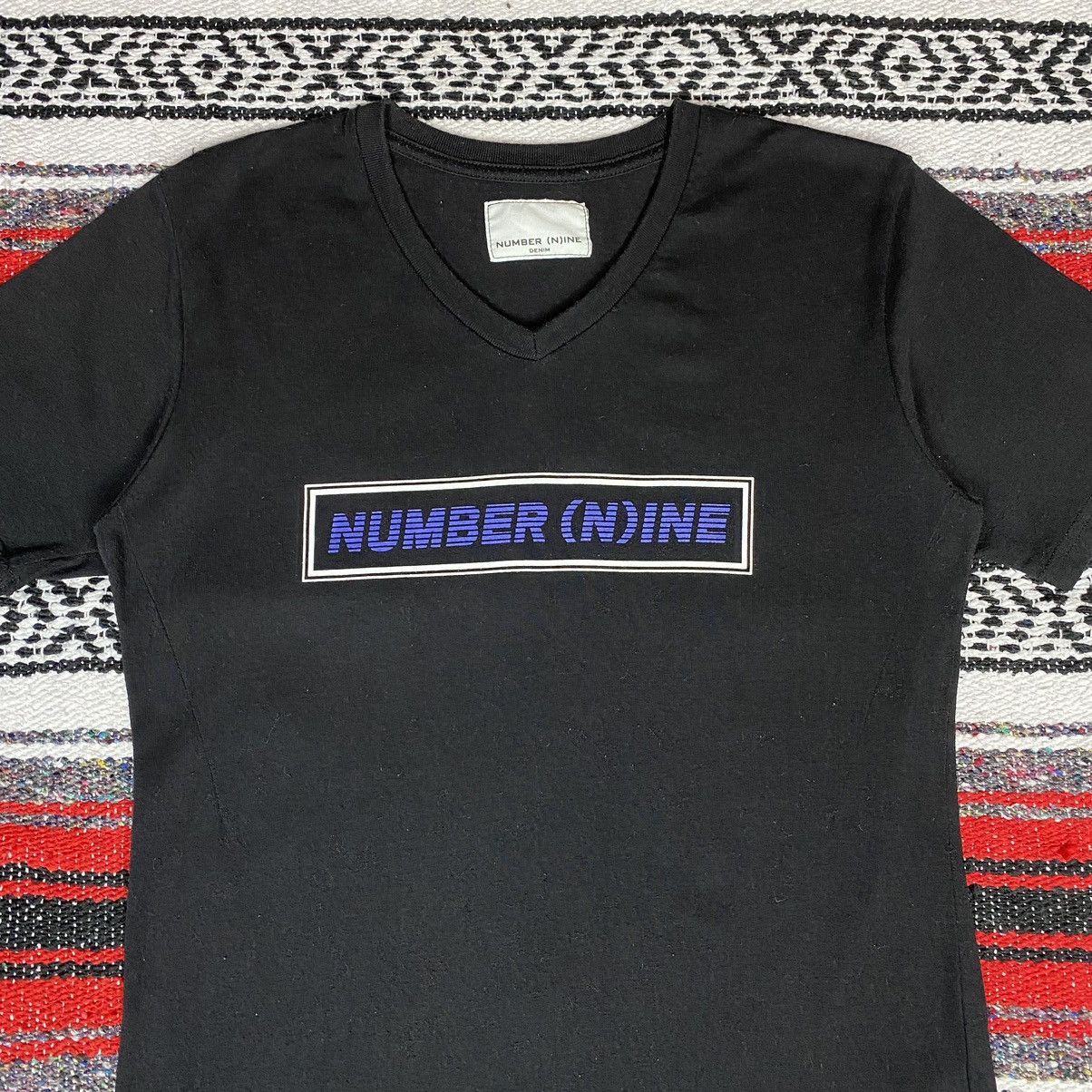 Japanese Brand Number (N)Ine Box Logo Shirt V-Neck Number (N)Ine Size US S / EU 44-46 / 1 - 4 Thumbnail