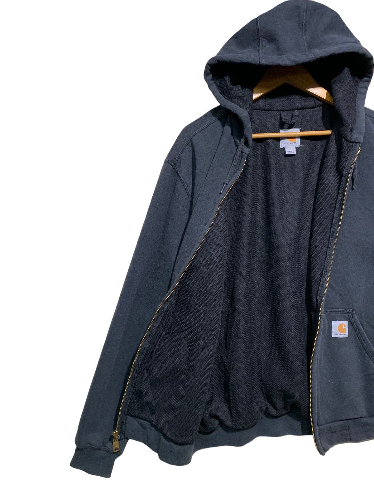 Carhartt × Carhartt Wip 🔥CARHARTT WAFFLE THERMAL COMFORT ZIPPER HOODIE Size US S / EU 44-46 / 1 - 2 Thumbnail