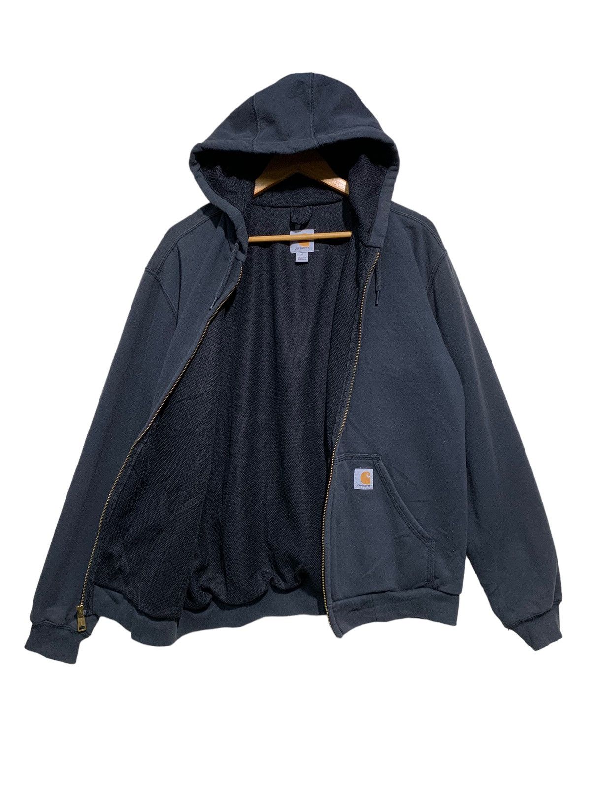 Carhartt × Carhartt Wip 🔥CARHARTT WAFFLE THERMAL COMFORT ZIPPER HOODIE Size US S / EU 44-46 / 1 - 1 Thumbnail