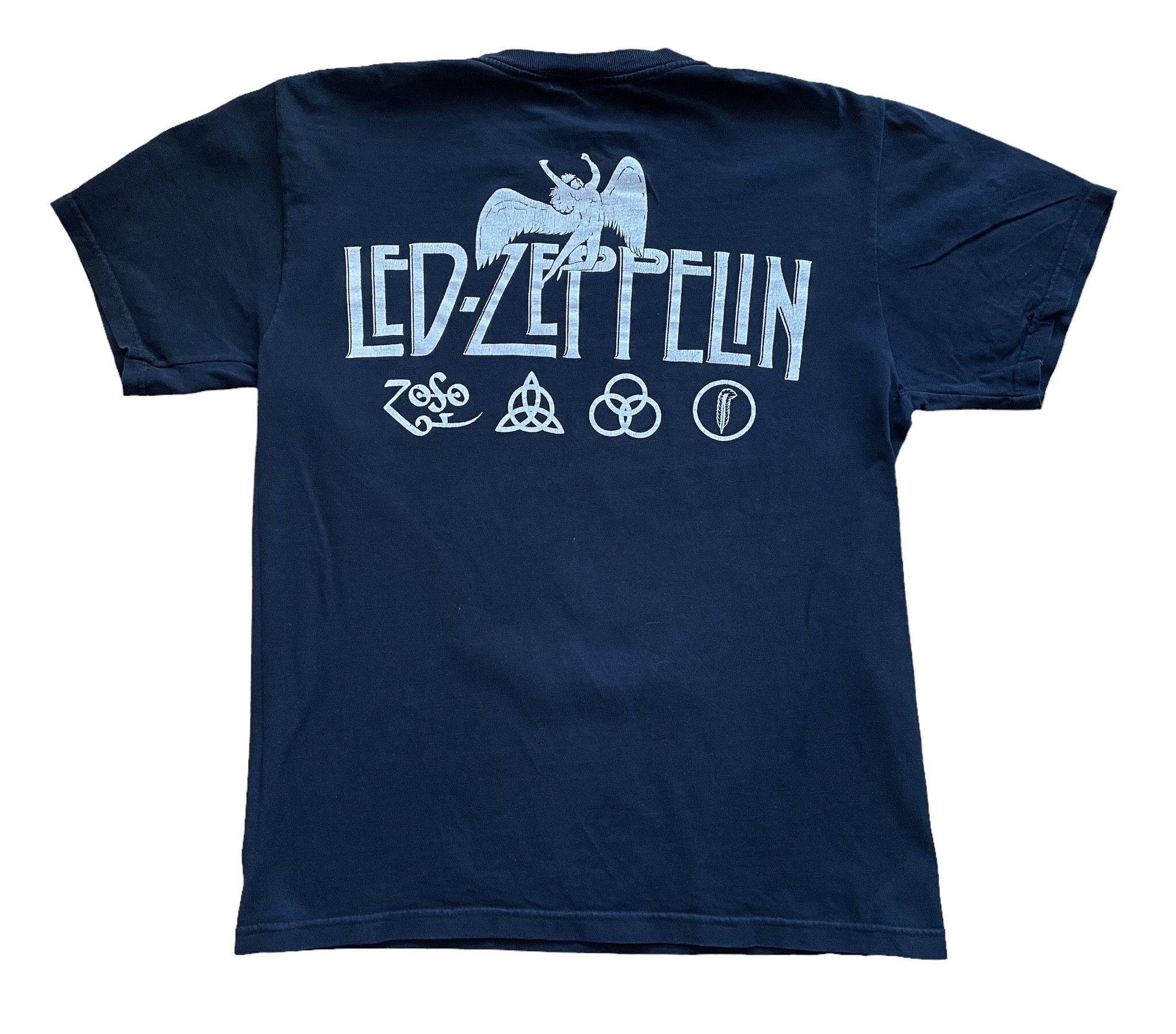 Band Tees × Led Zeppelin × Vintage Vintage Led Zeppelin Band Tee Shirt Jersey Rare Y2K Hype Size US S / EU 44-46 / 1 - 2 Thumbnail