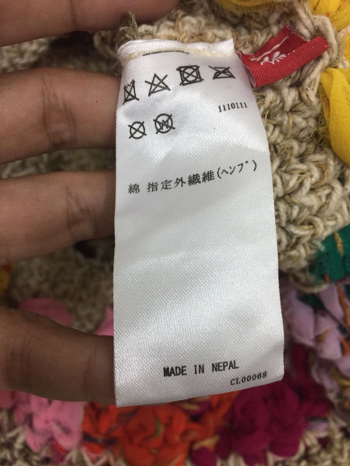 Japanese Brand Rare Amina Hemp Bucket Hat Handmade Size ONE SIZE - 9 Thumbnail