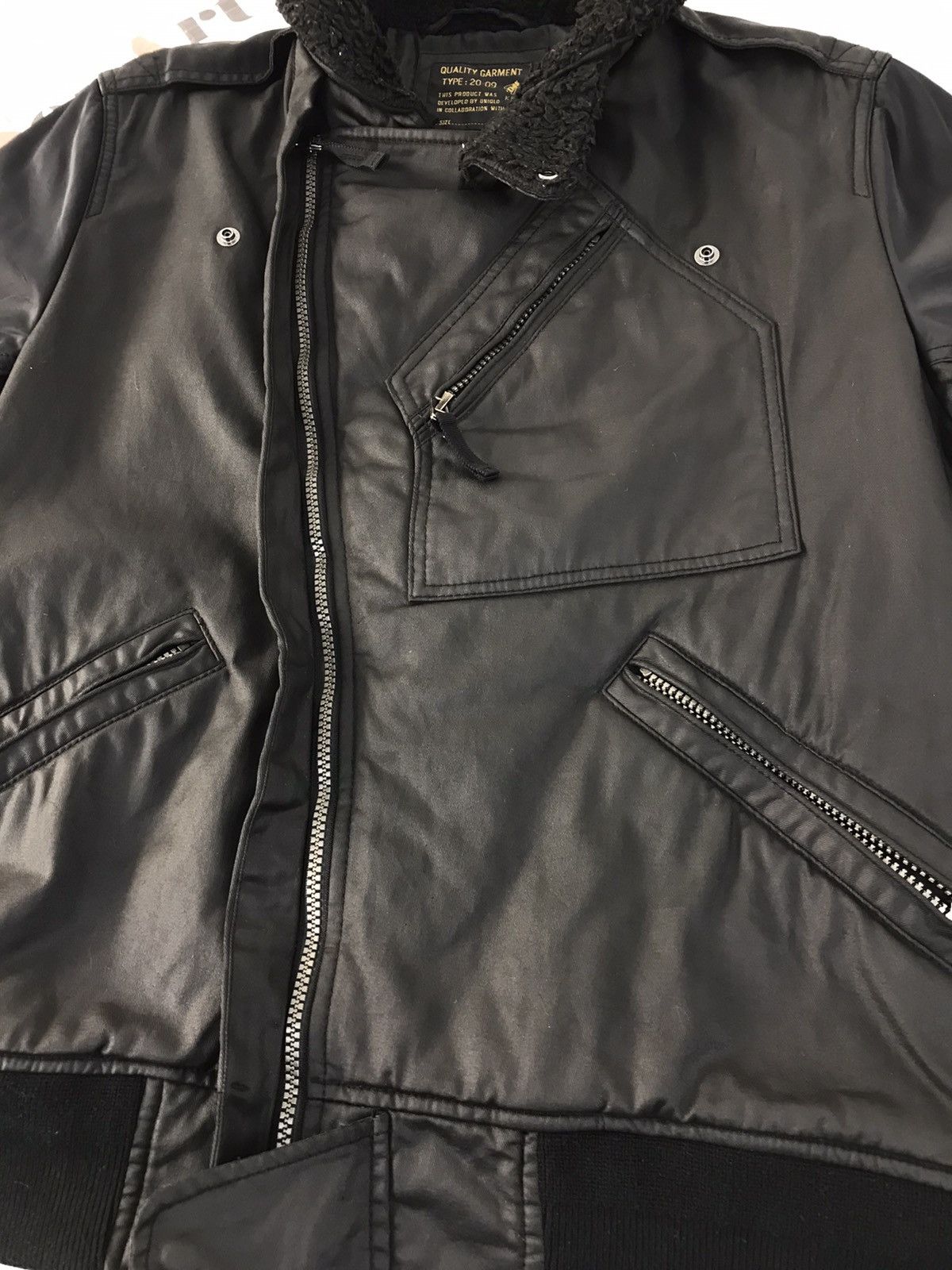 Japanese Brand × Uniqlo KIMINORI MORISHITA K.M x UNIQLO FLIGHT JACKET Size US M / EU 48-50 / 2 - 5 Thumbnail