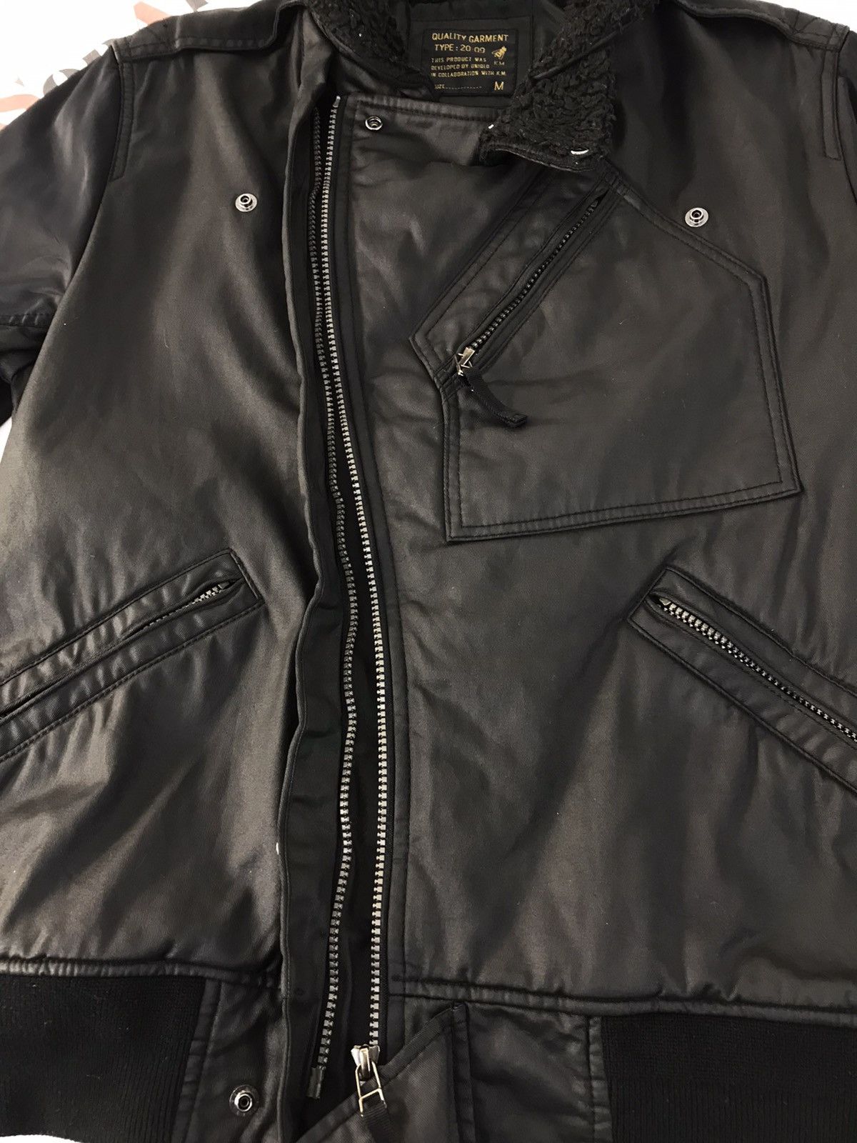 Japanese Brand × Uniqlo KIMINORI MORISHITA K.M x UNIQLO FLIGHT JACKET Size US M / EU 48-50 / 2 - 6 Thumbnail