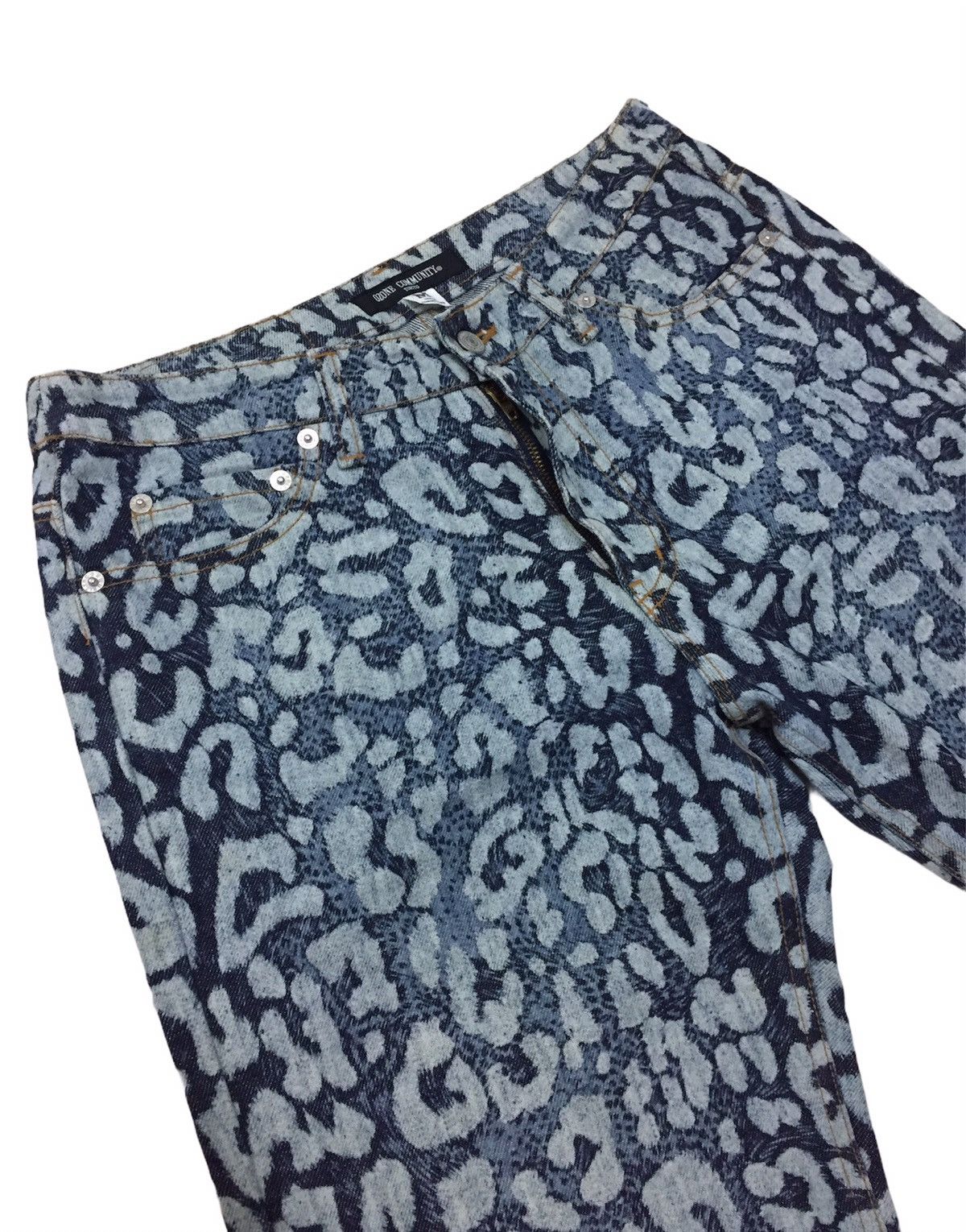 Japanese Brand Vintage Japan Ozone Community Artwork Denim Pants Size US 30 / EU 46 - 2 Thumbnail