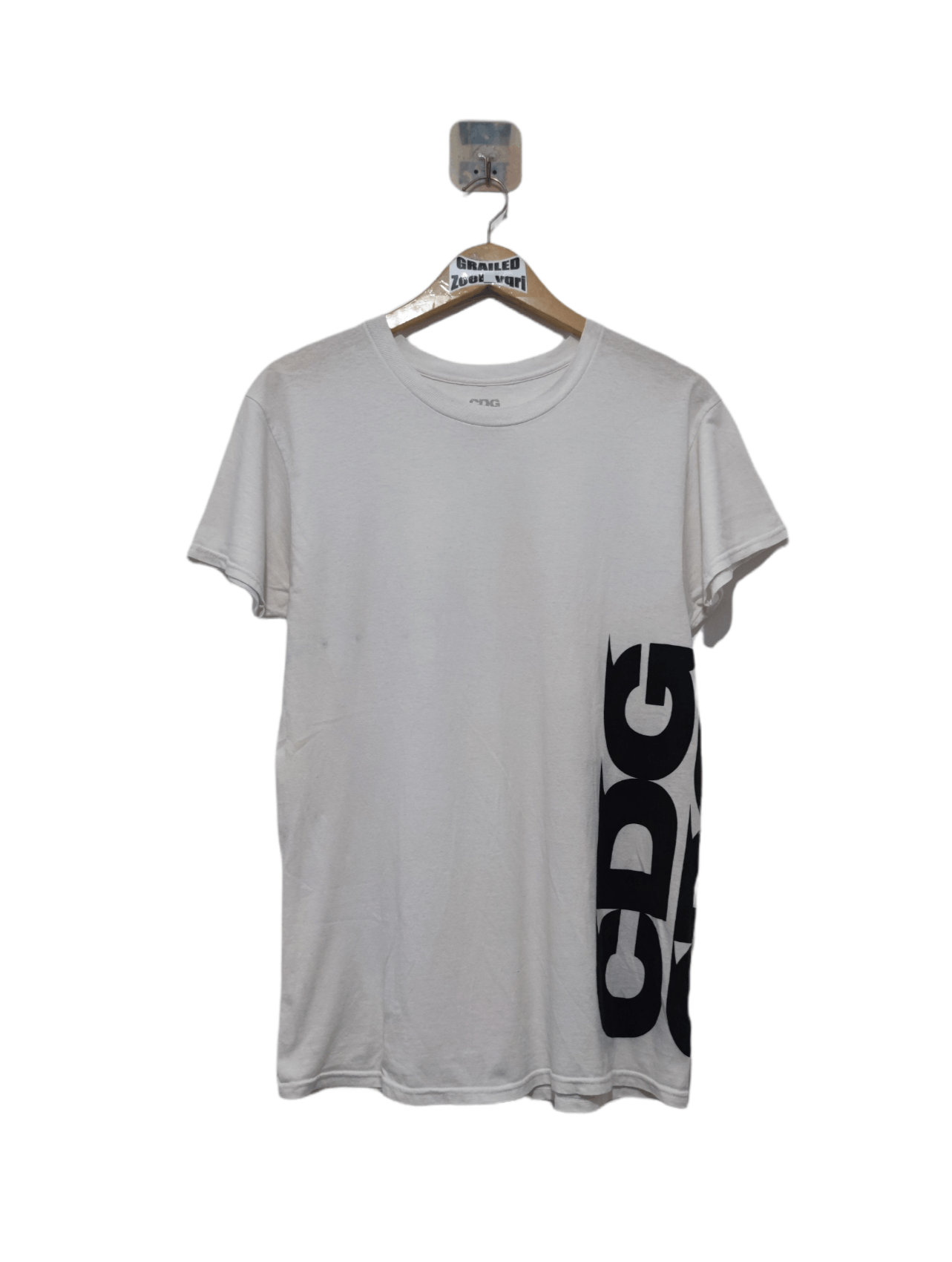 CDG by Comme des Garcons Comme des Garcons x Hanes white tee Size US M / EU 48-50 / 2 - 1 Thumbnail
