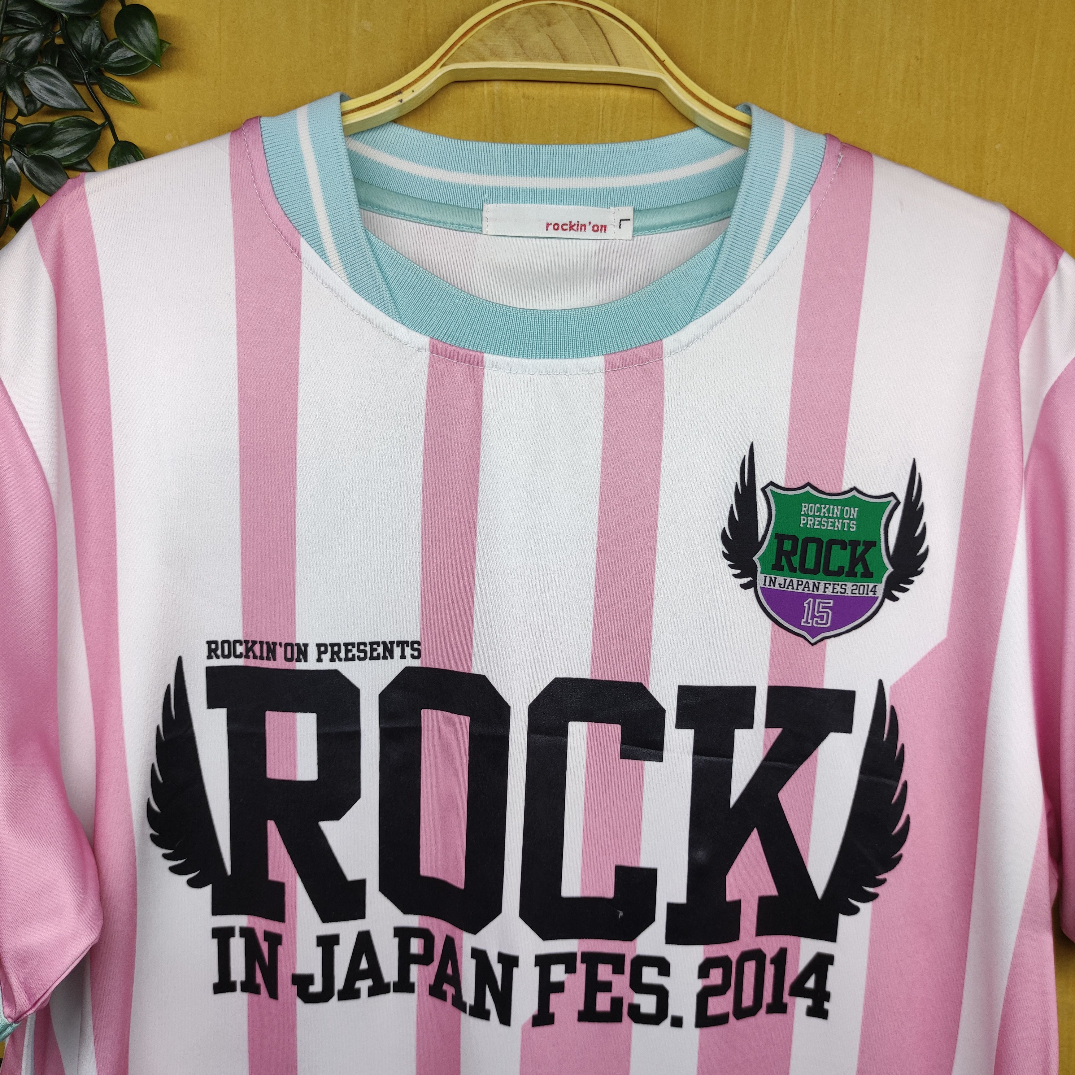 Japanese Brand Japanese Rock In Japan Fes Tour 2014 Jersey Size US M / EU 48-50 / 2 - 6 Thumbnail